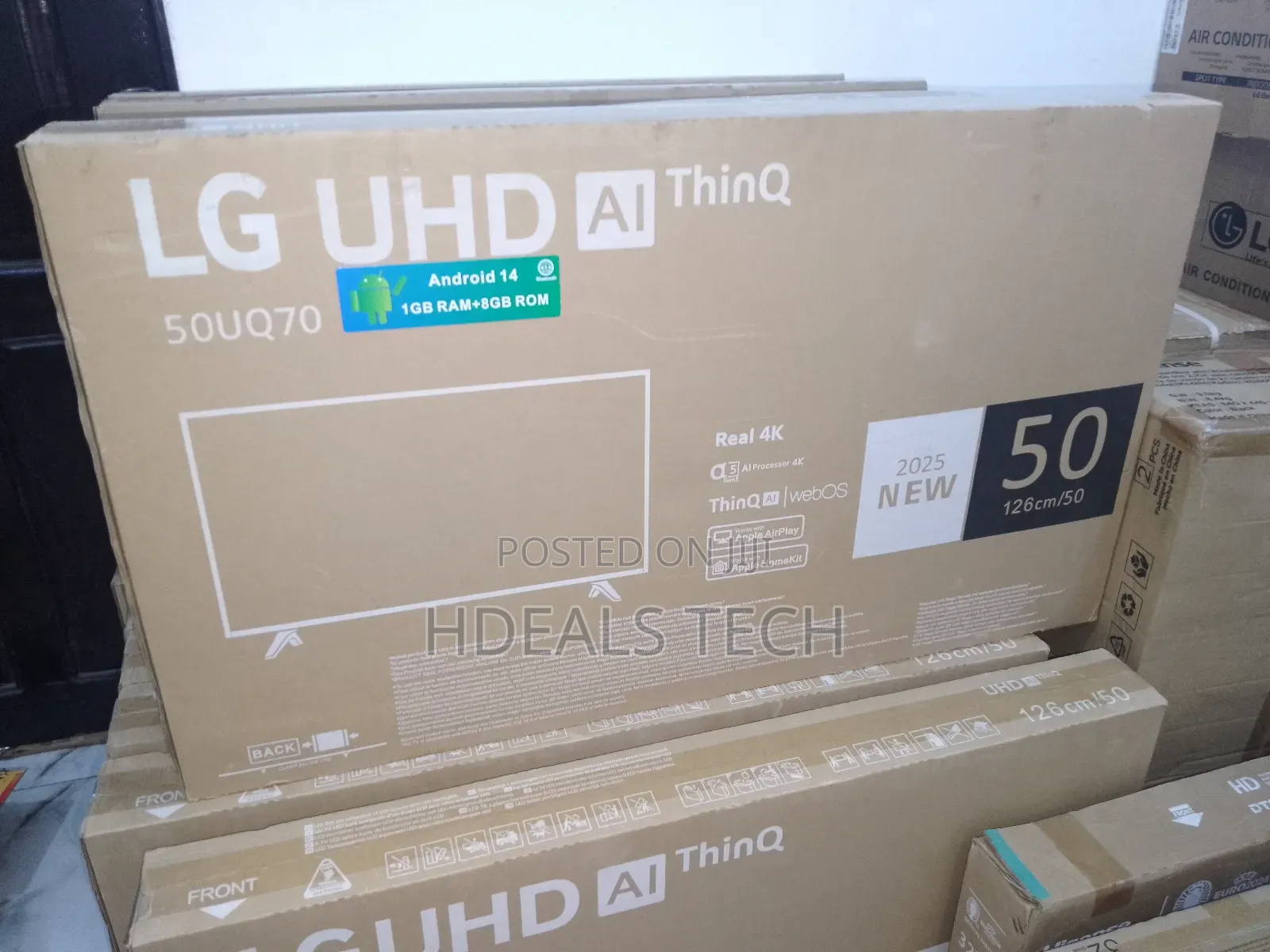 Netflix Lg Smart 50" Tv Uhd With Web Browser