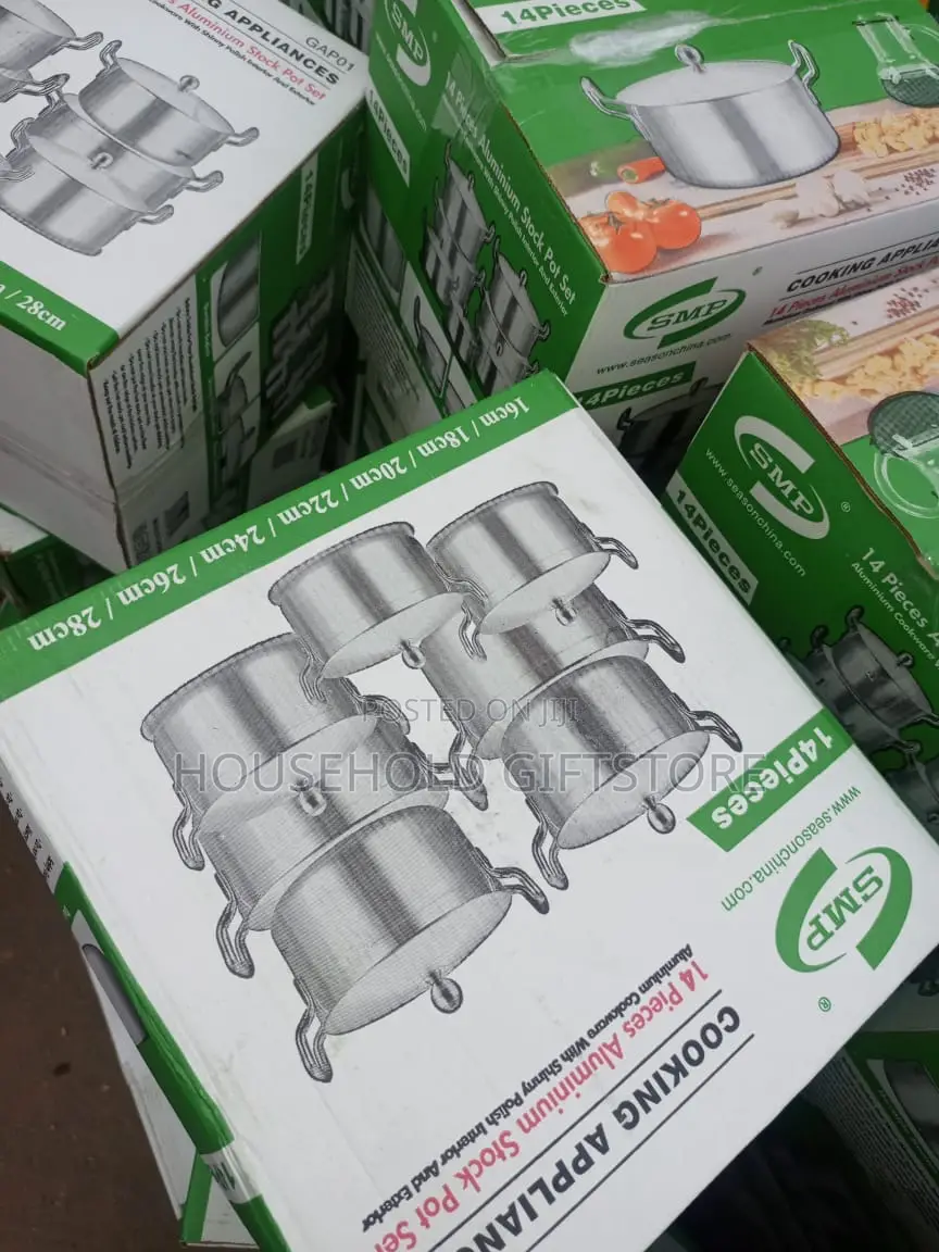 7pcs High Quality Thick Aluminum Cookware Set