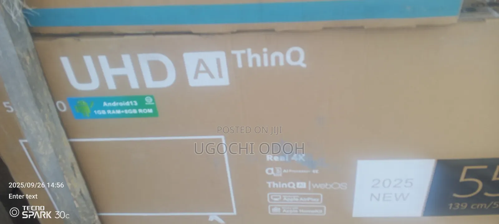 Lg 55 Frameless Smart Tv