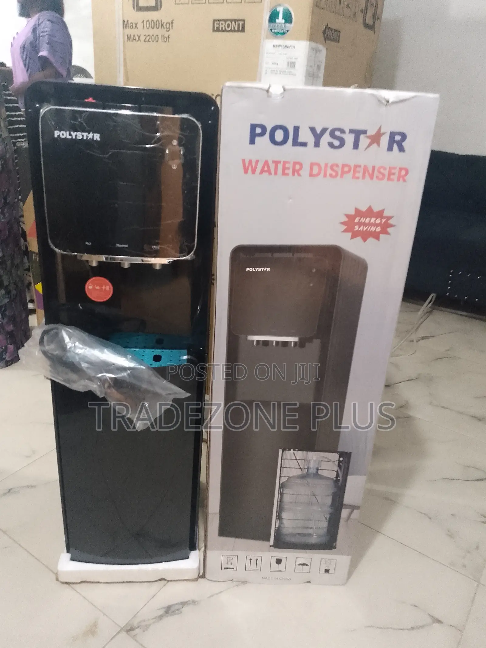 Polystar Cold and Hot Table Top Water Dispenser