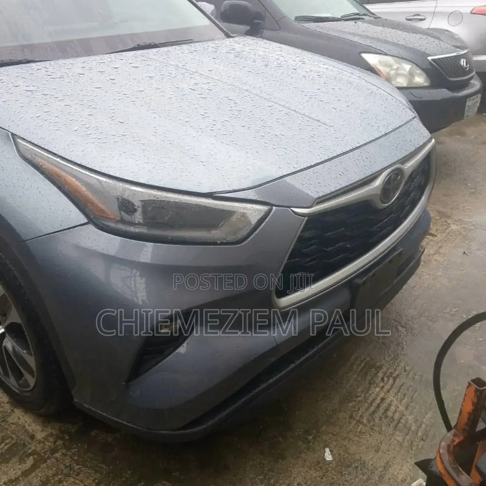 Toyota Highlander XLE 2021 Gray