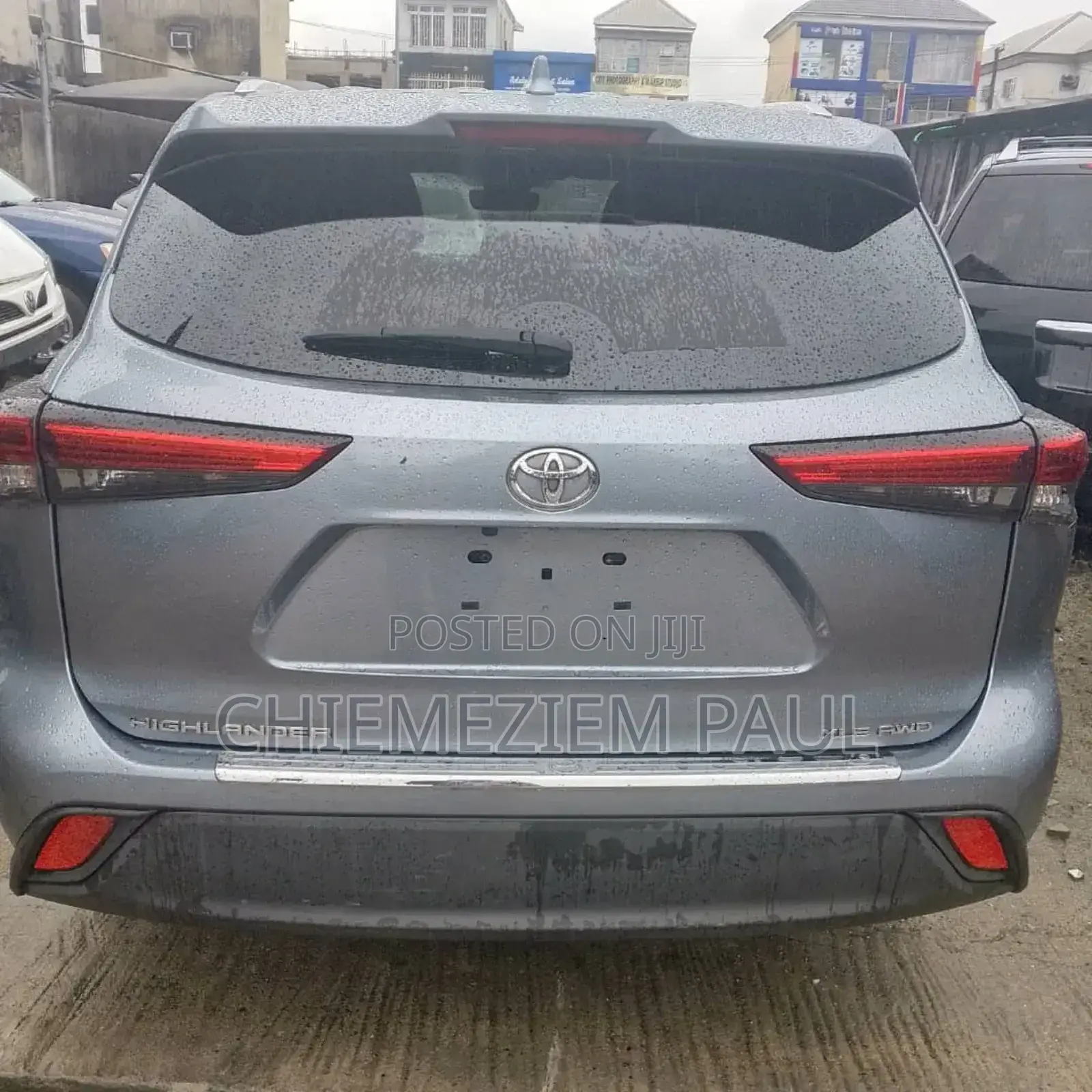 Toyota Highlander XLE 2021 Gray