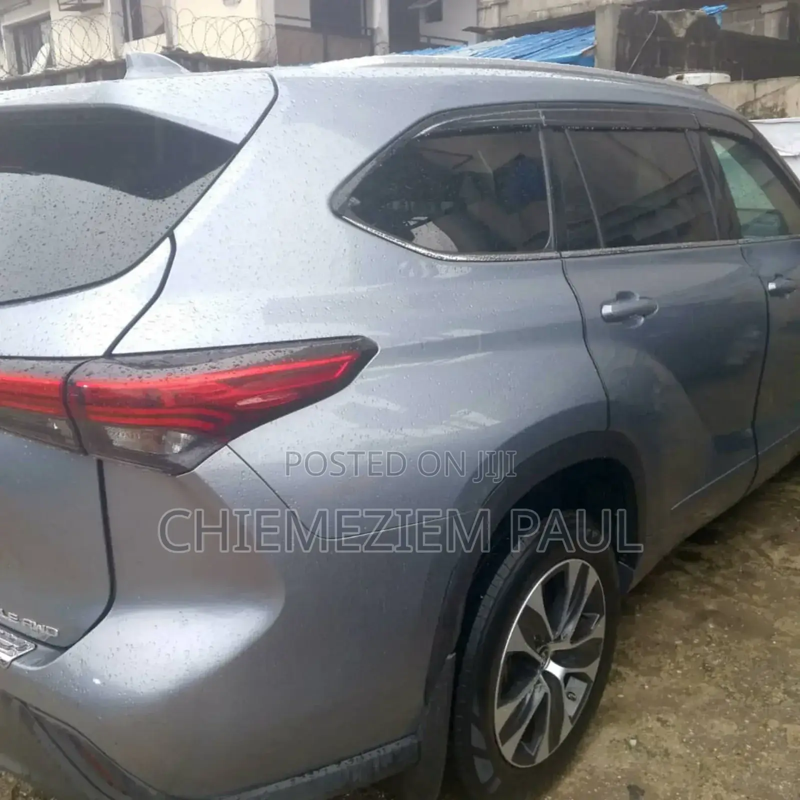 Toyota Highlander XLE 2021 Gray