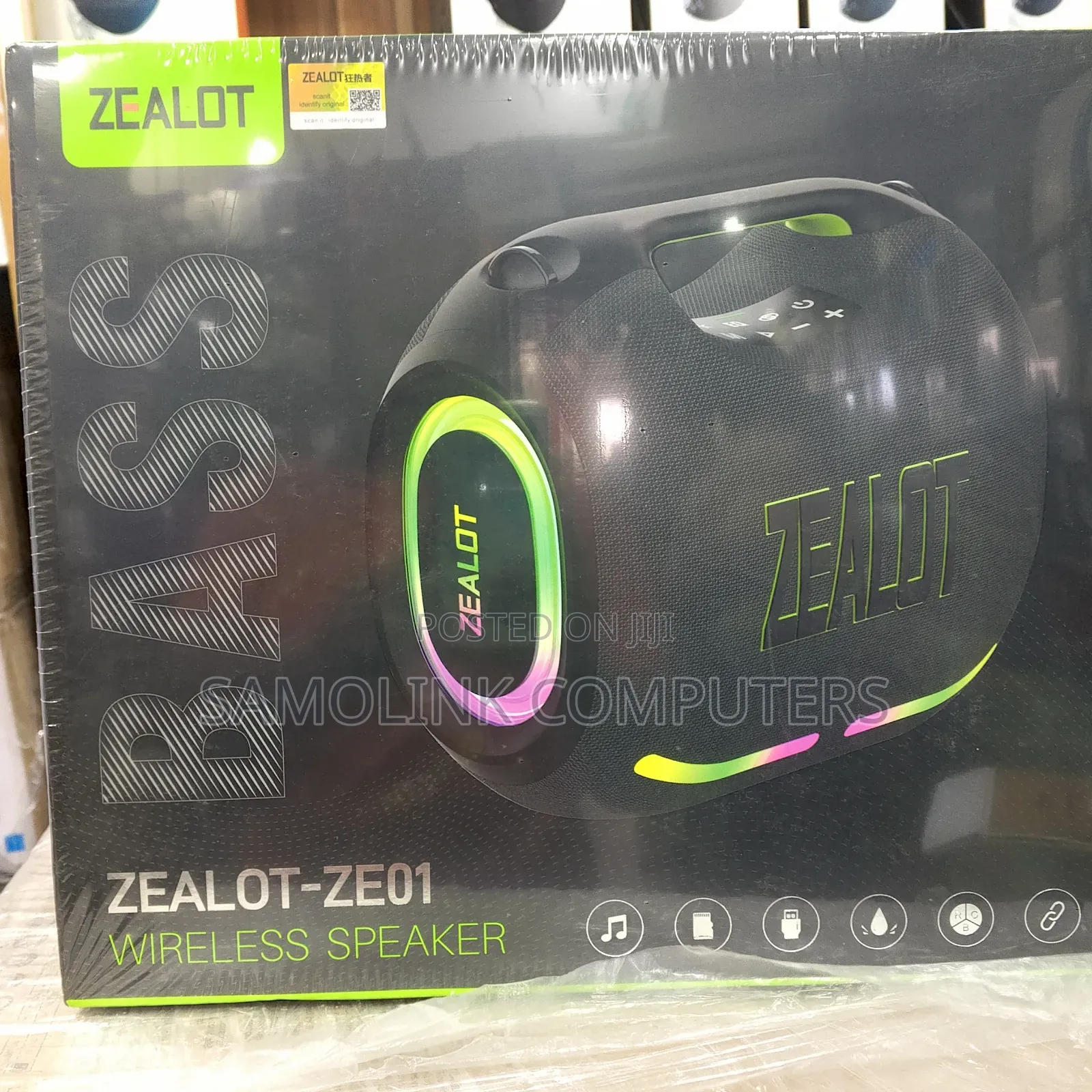 Zealot Bluetooth Speaker -Ze01