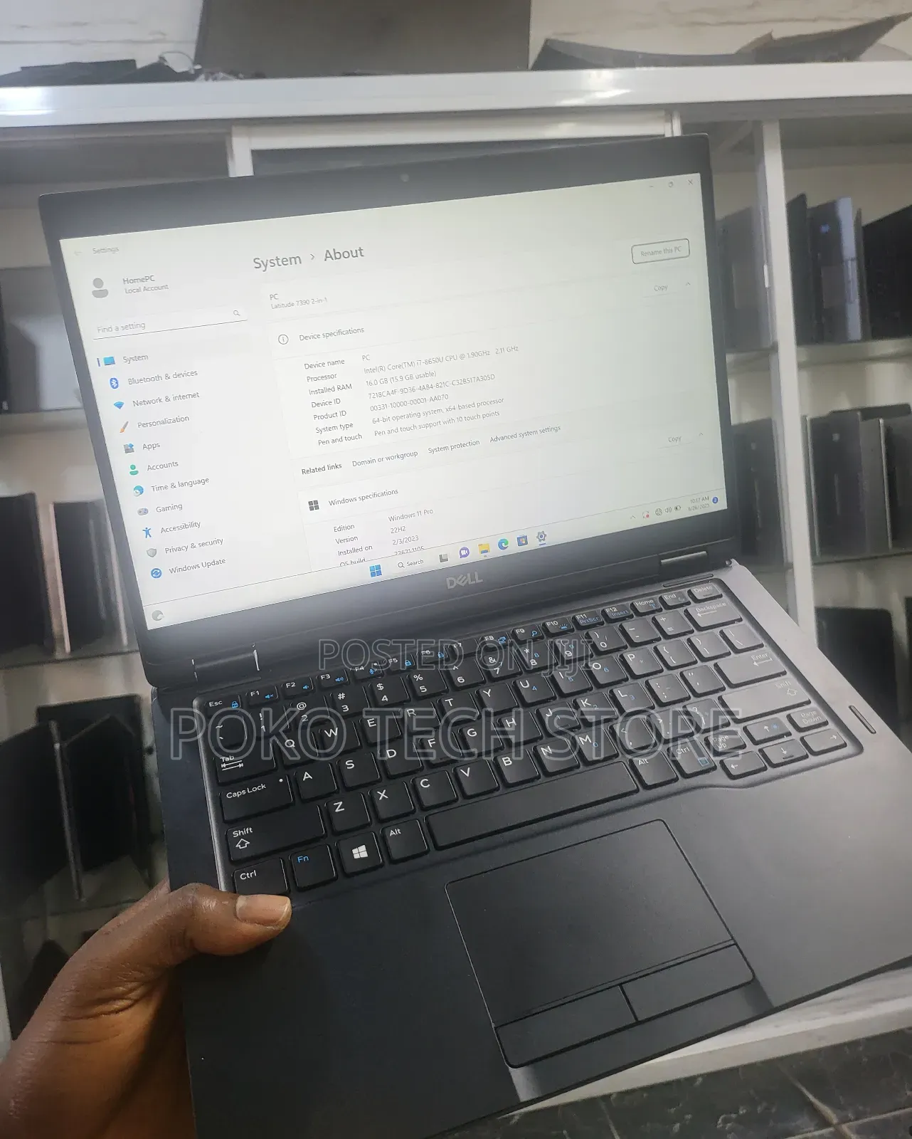 Laptop Dell Latitude 7390 16GB Intel Core i7 SSD 512GB