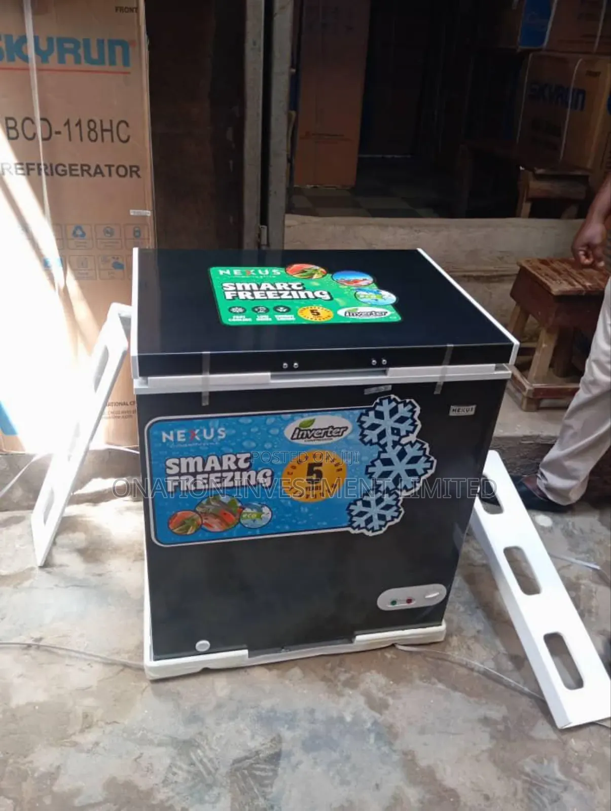 160l Nexus Inverter Freezer