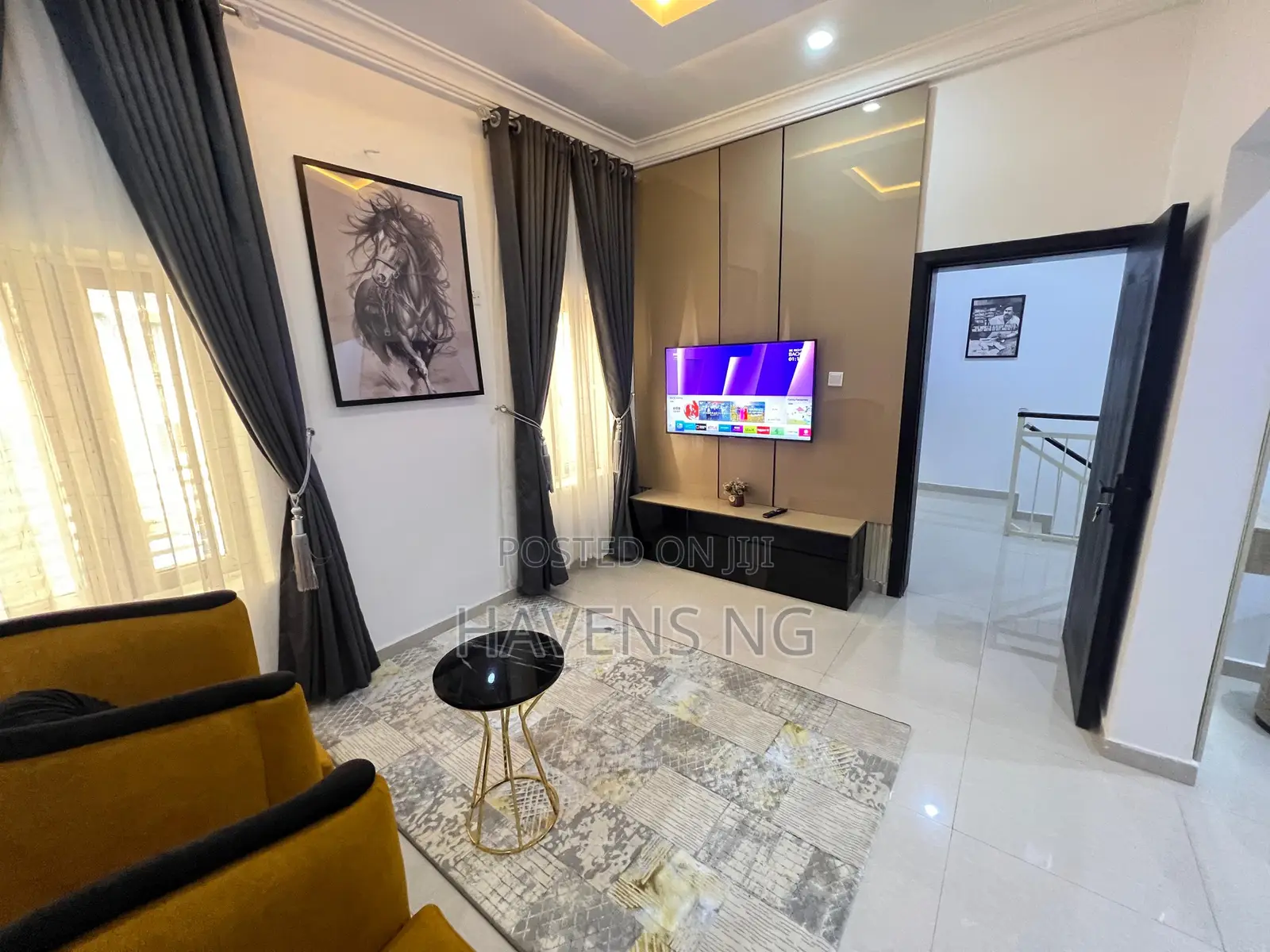 Deluxe 3-Bedroom Terrace Shortlet.
