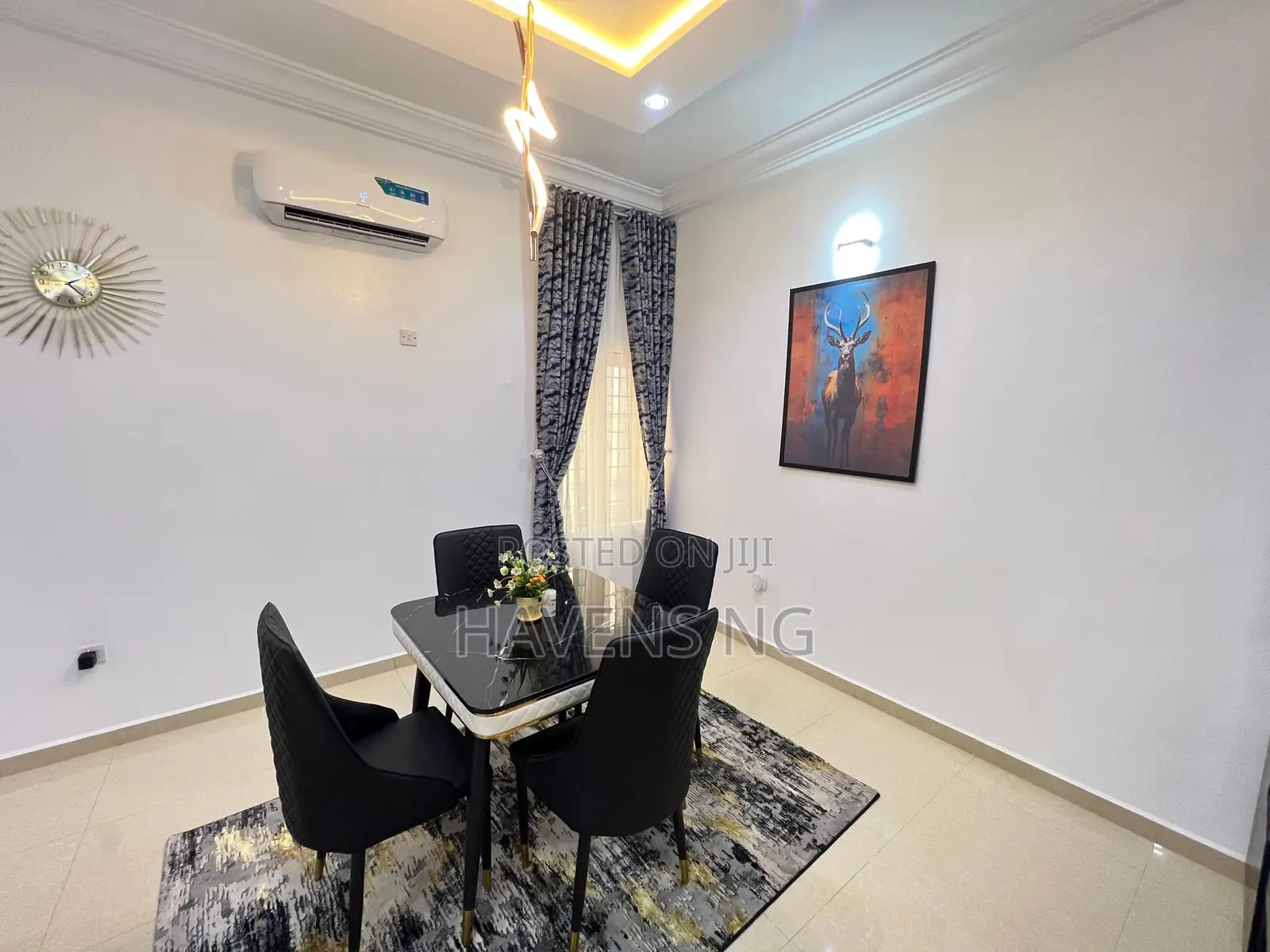 Deluxe 3-Bedroom Terrace Shortlet.