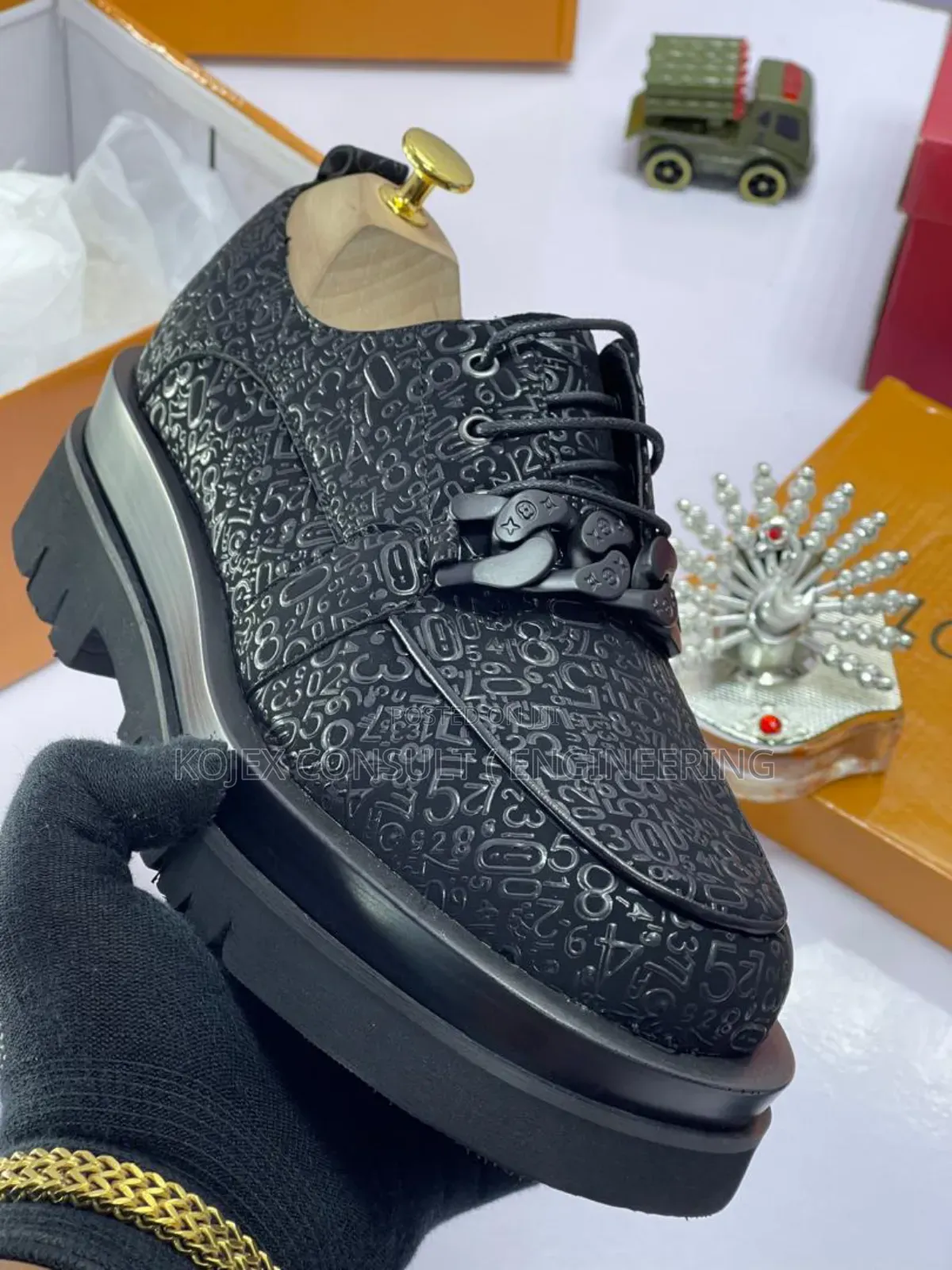 Louis Vuitton Laced Loafers