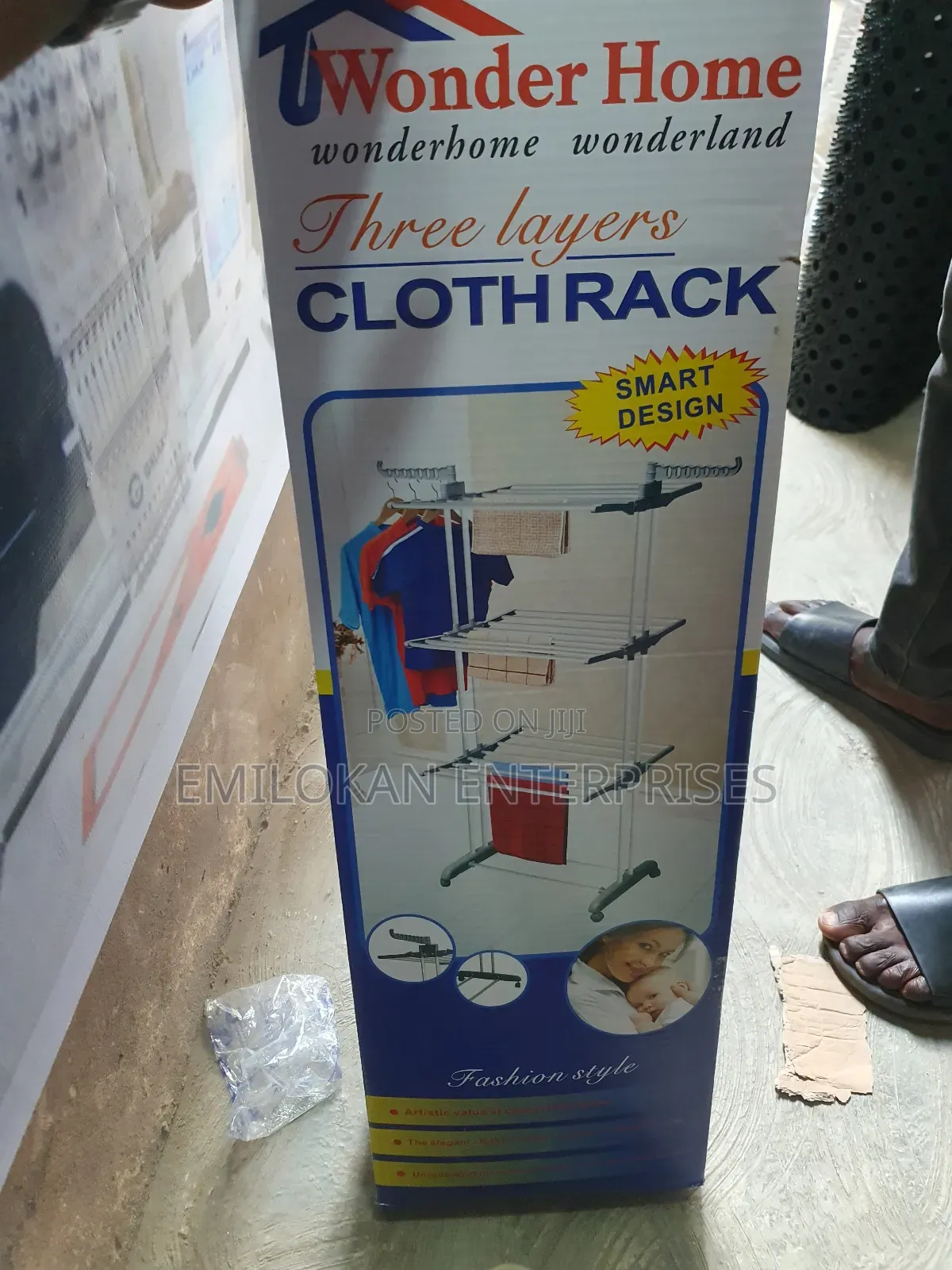 Three Layers Cloth Rack for Baby