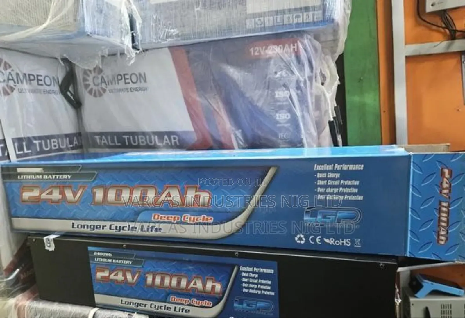 Lg 2400kwh By 24v Lithium Battery