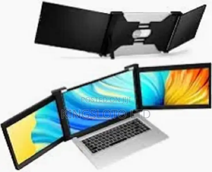 Portable Tri-screen Monitor