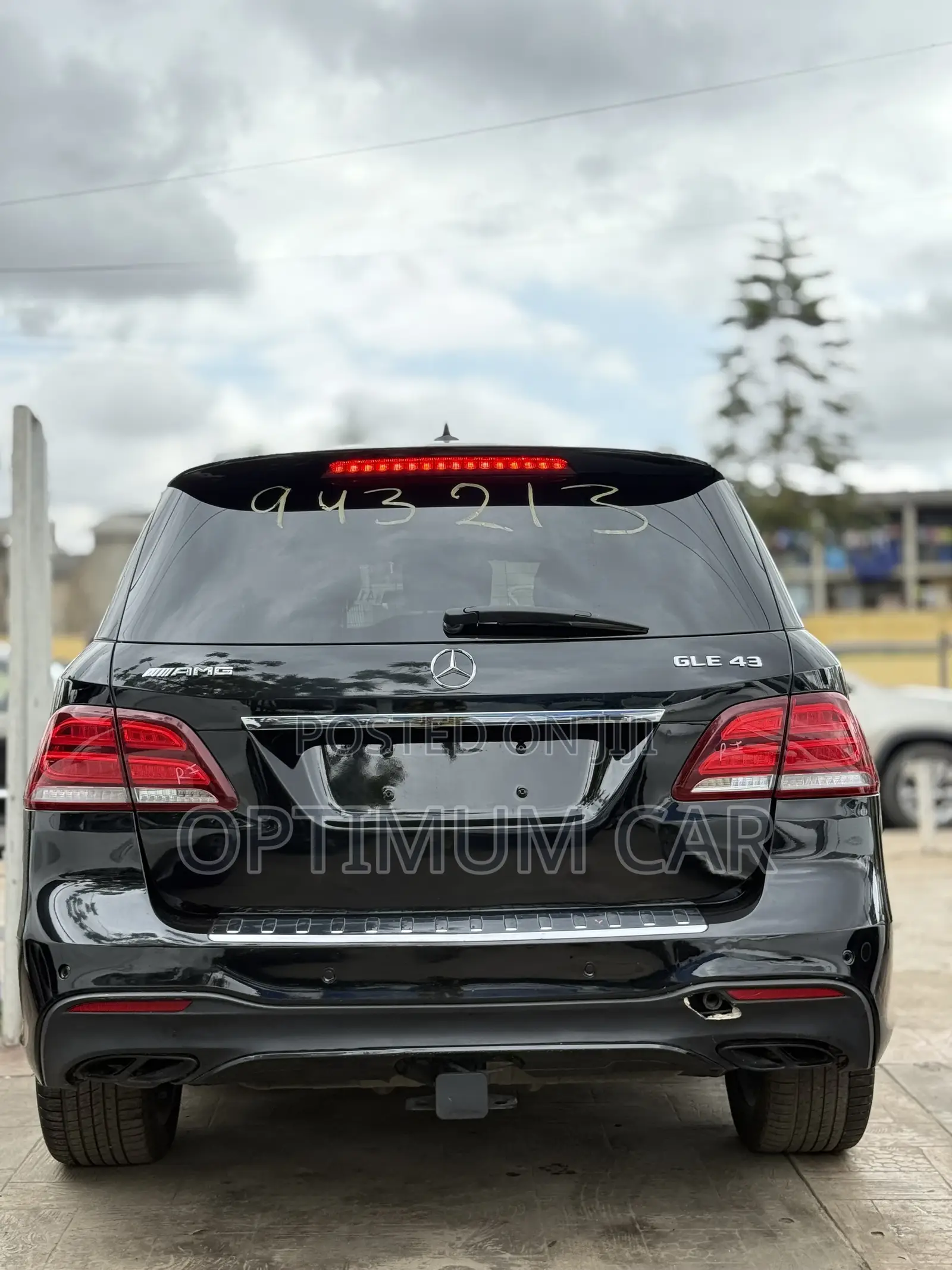 Mercedes-Benz GLE-Class AMG GLE 43 4MATIC 2017 Black