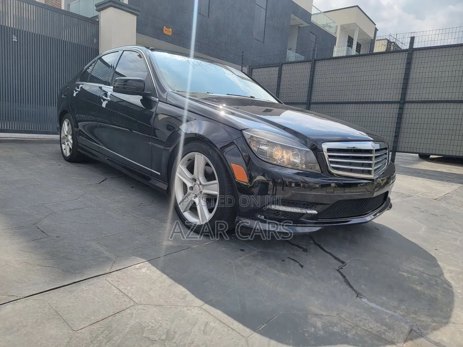 Mercedes-Benz C300 Sport 4Matic Sedan AWD (3.0L 6cyl 7A) 2011 Black
