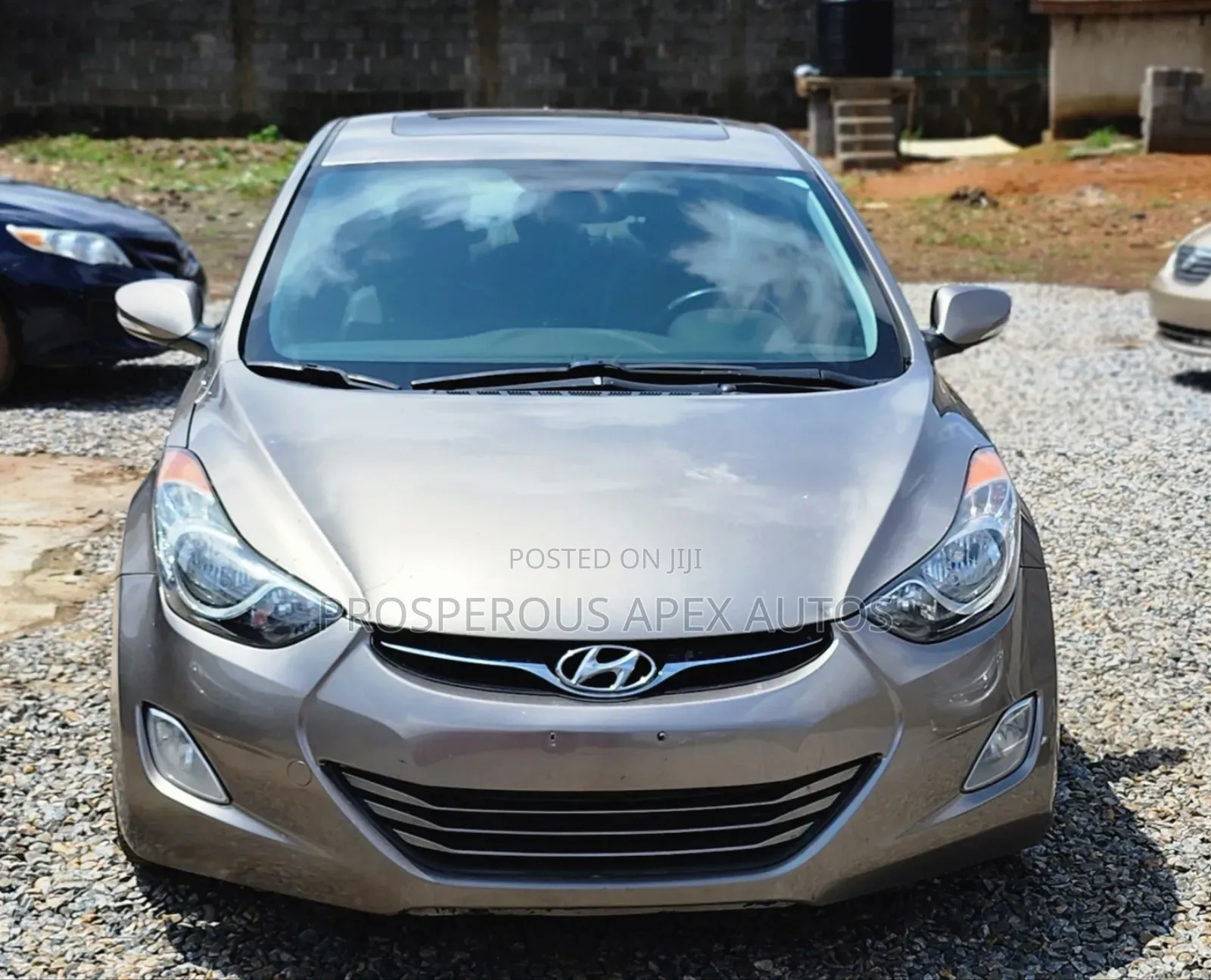 Hyundai Elantra Limited 2012 Gray