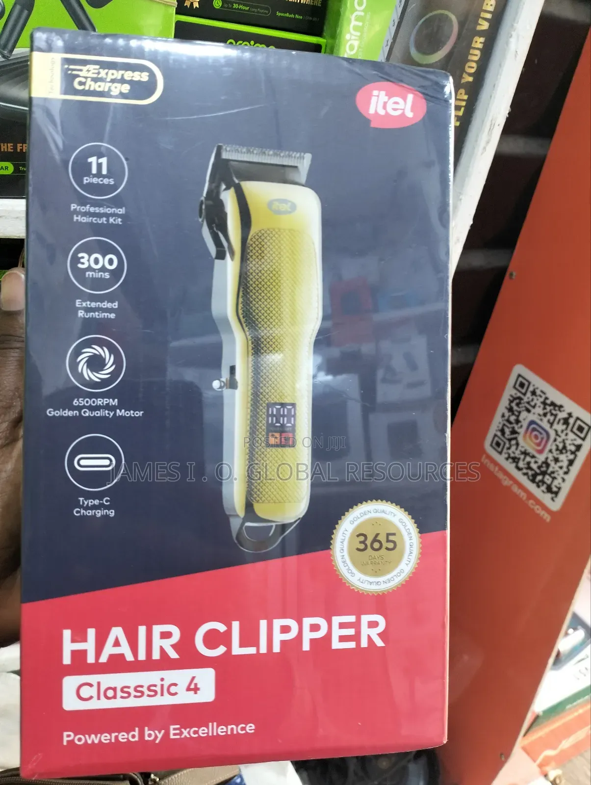 Itel Wireless Clipper, Classic 4