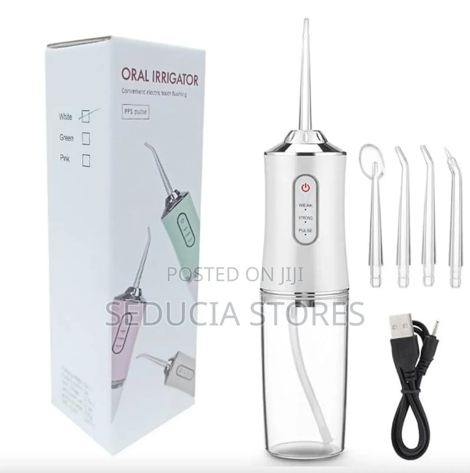 Oral Irrigator - Portable Dental Water Flosser With 3 Modes