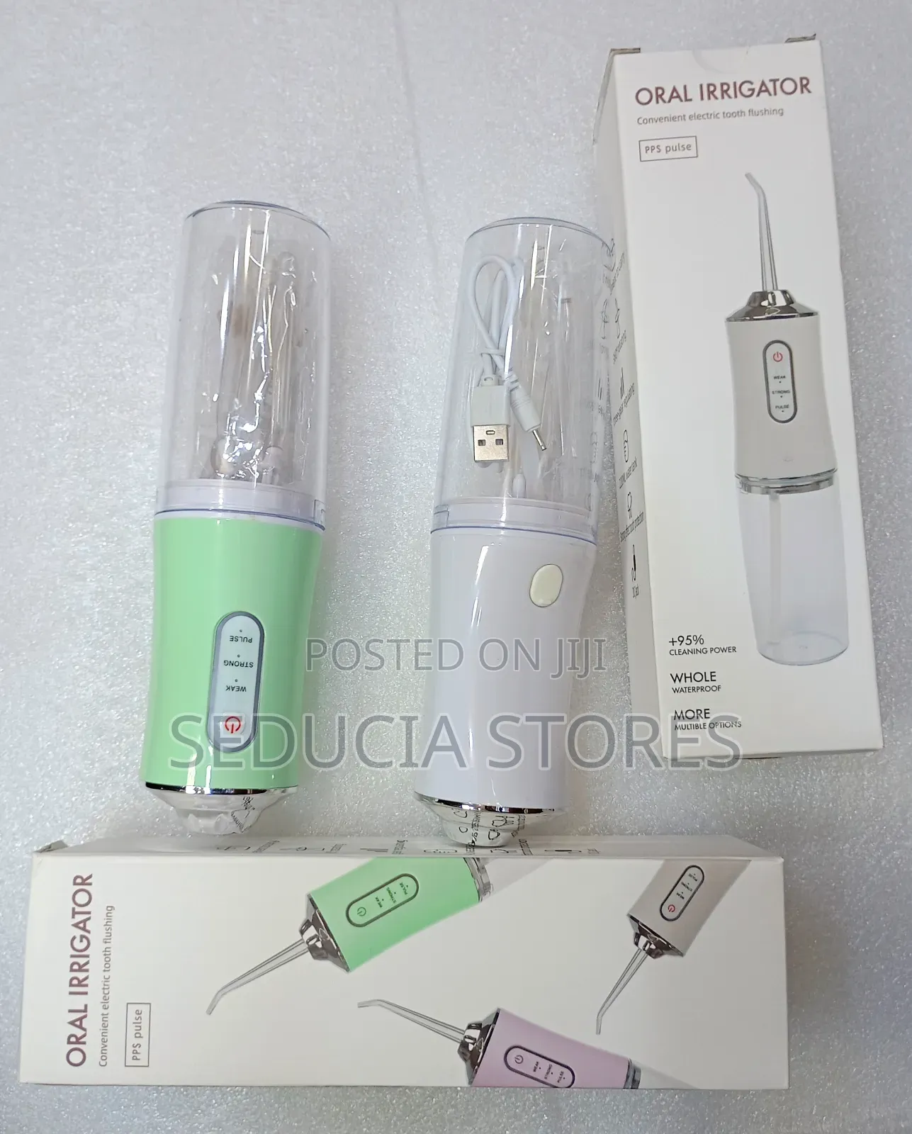 Oral Irrigator - Portable Dental Water Flosser With 3 Modes