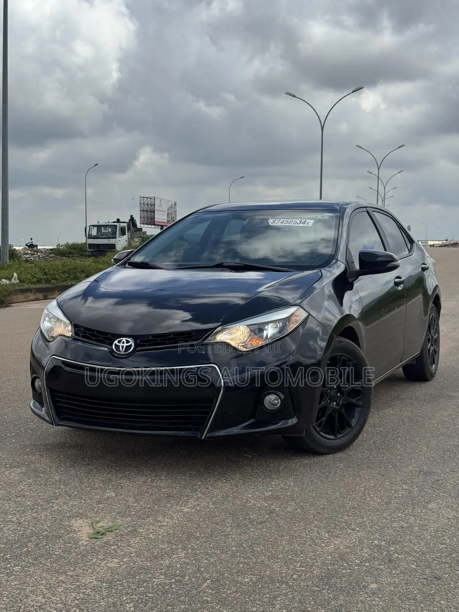 Toyota Corolla S Plus 4dr Sedan (1.8L 4cyl CVT) 2016 Black