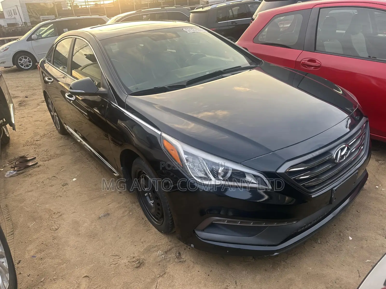 Hyundai Sonata Limited Sedan FWD (2.4L 4cyl 6A) 2017 Black