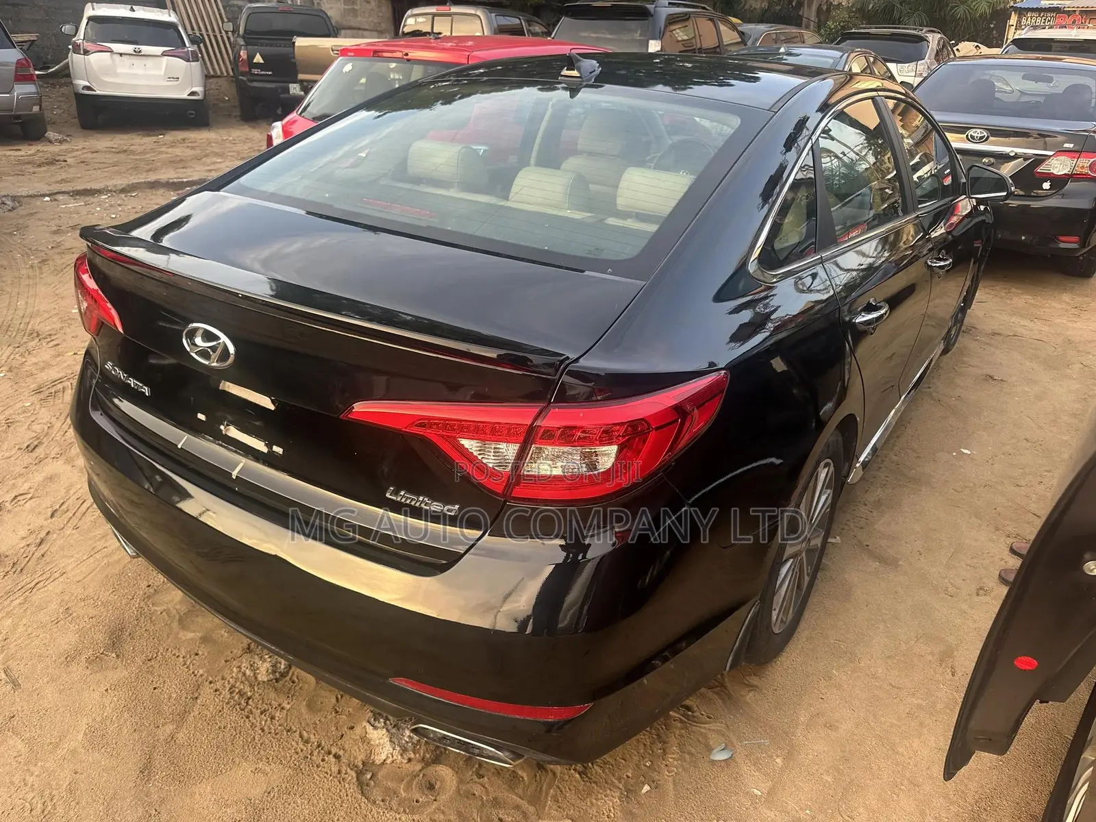 Hyundai Sonata Limited Sedan FWD (2.4L 4cyl 6A) 2017 Black