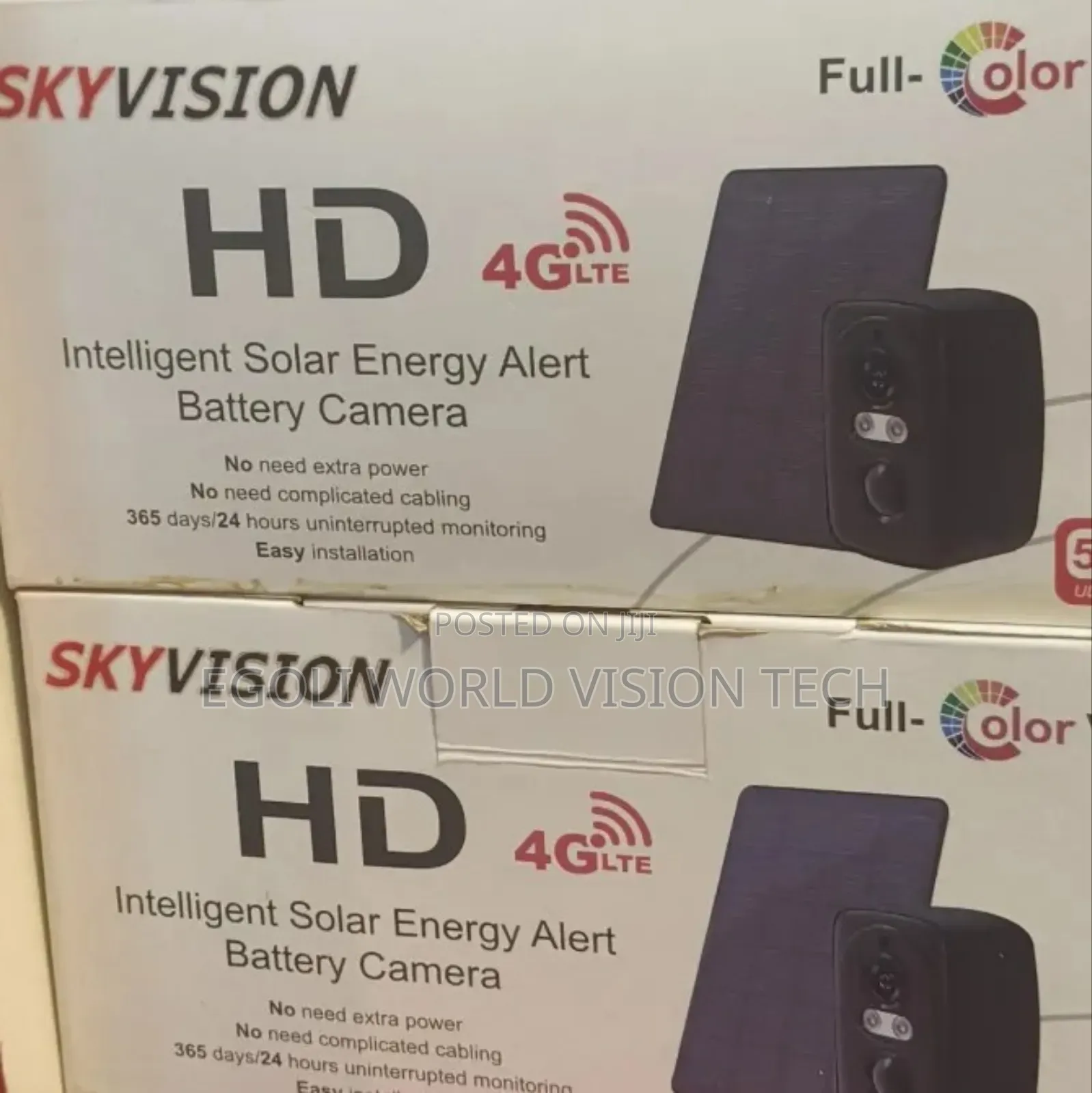 Goli's Vision Intelligent Solar Energy Alert Battery Camera