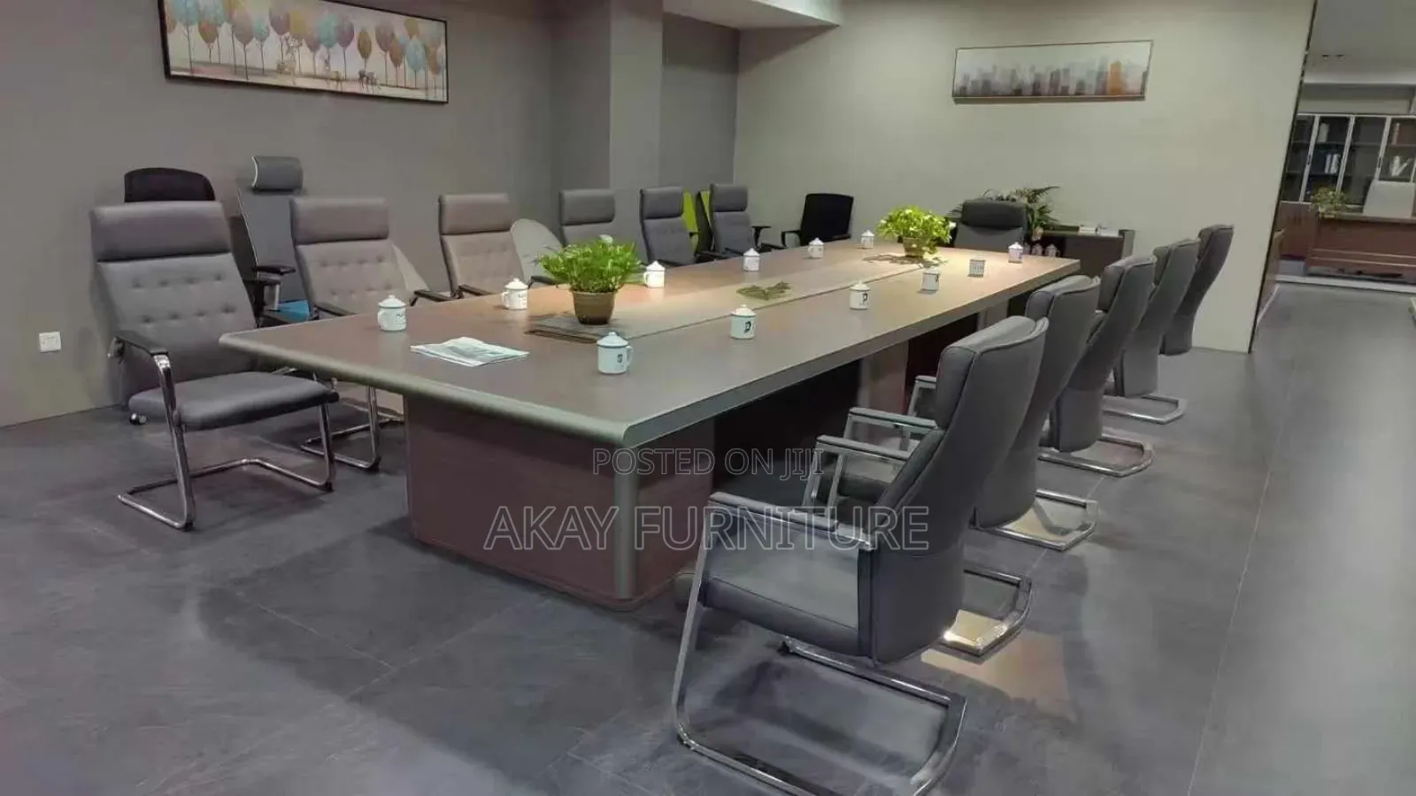 4.8meters Conference Table For 16people