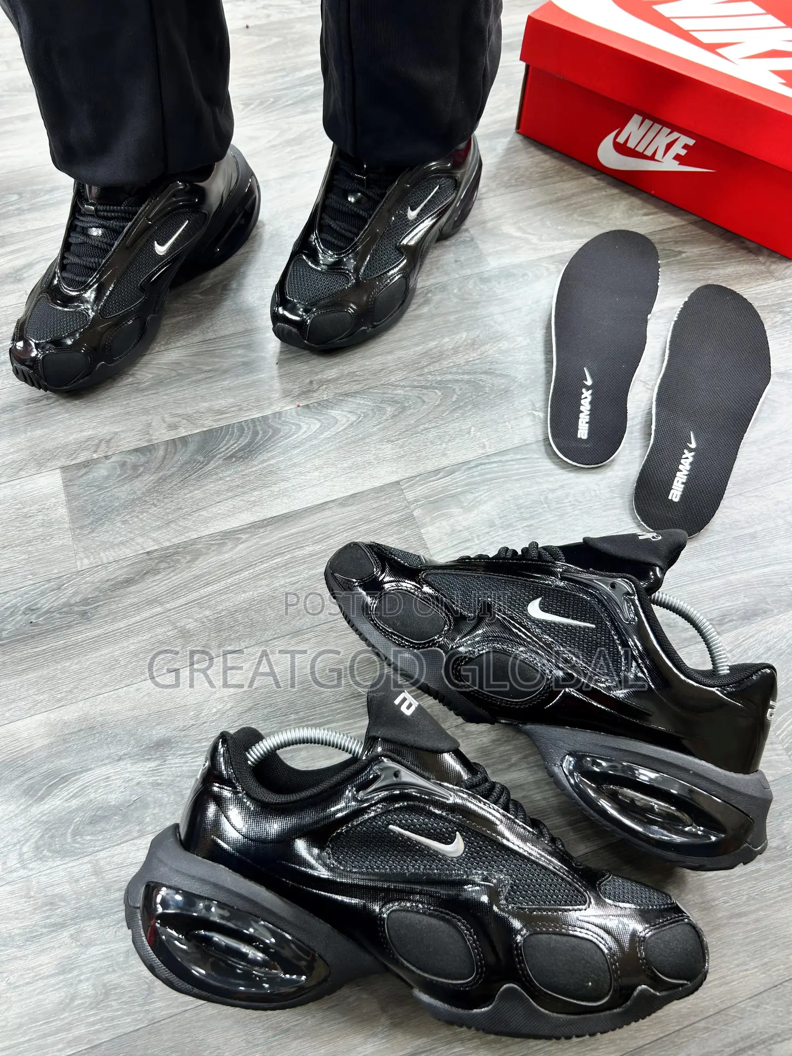 New _ Nike Air Max Muse ‘Triple Black’ Snks”*