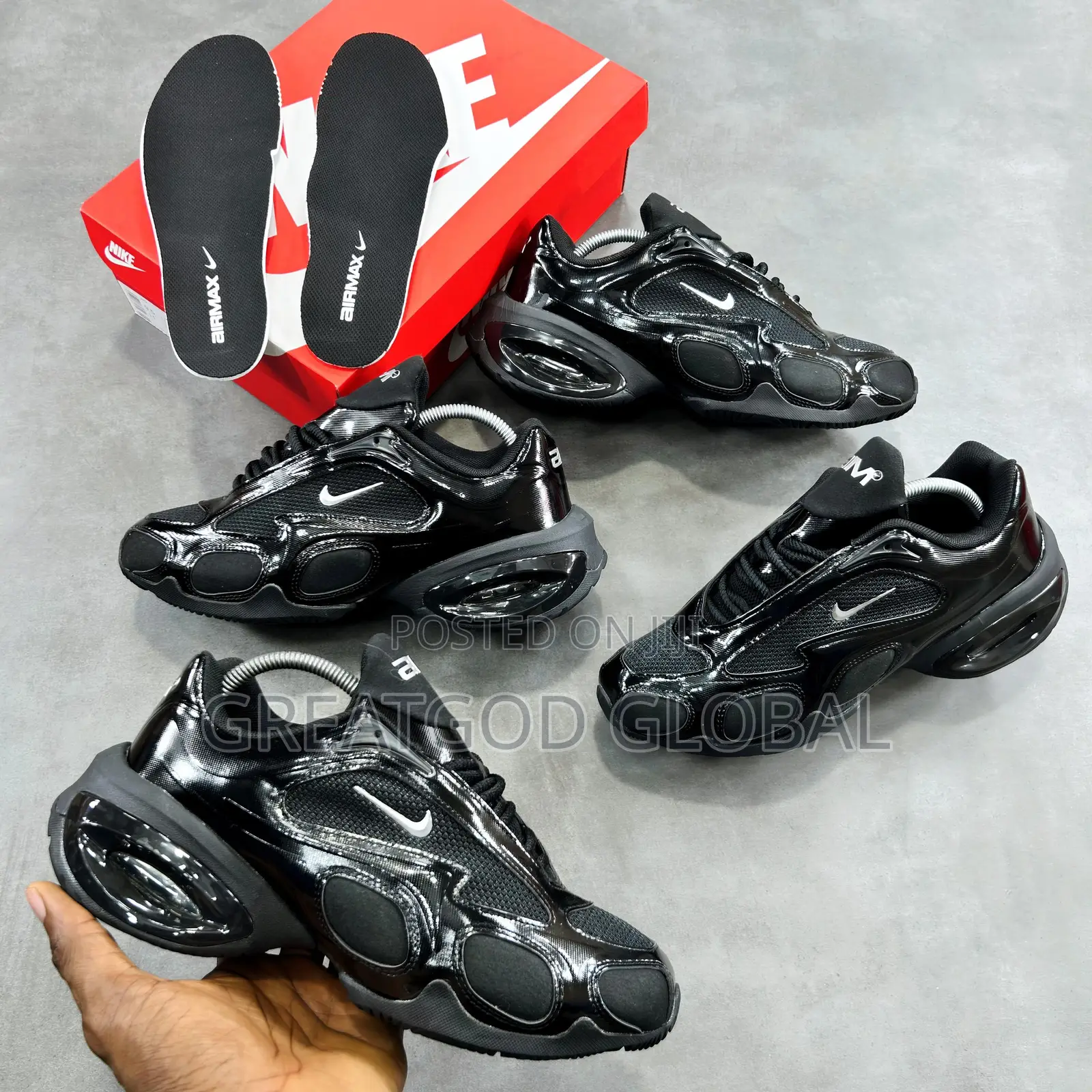 New _ Nike Air Max Muse ‘Triple Black’ Snks”*