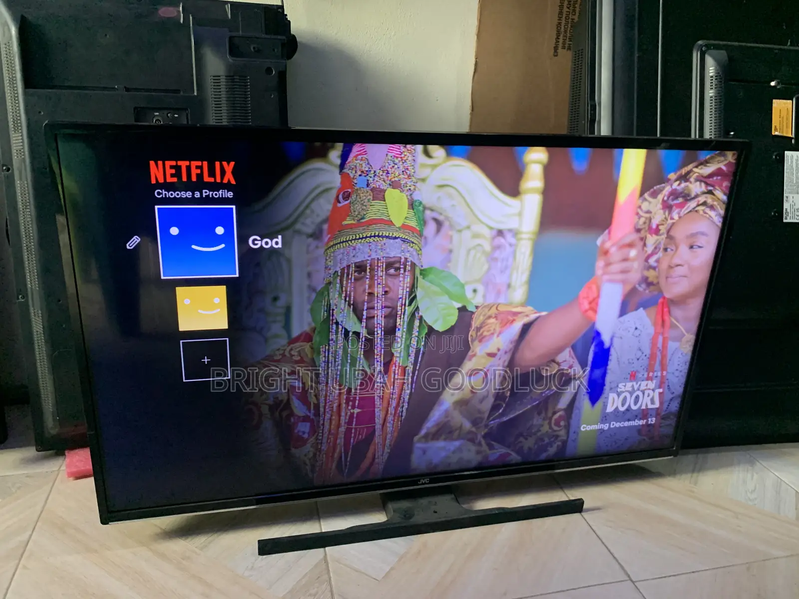 Jvc 43 Inches Full Smart Tv Bluetooth Free Netflix Acct Mirror Casting