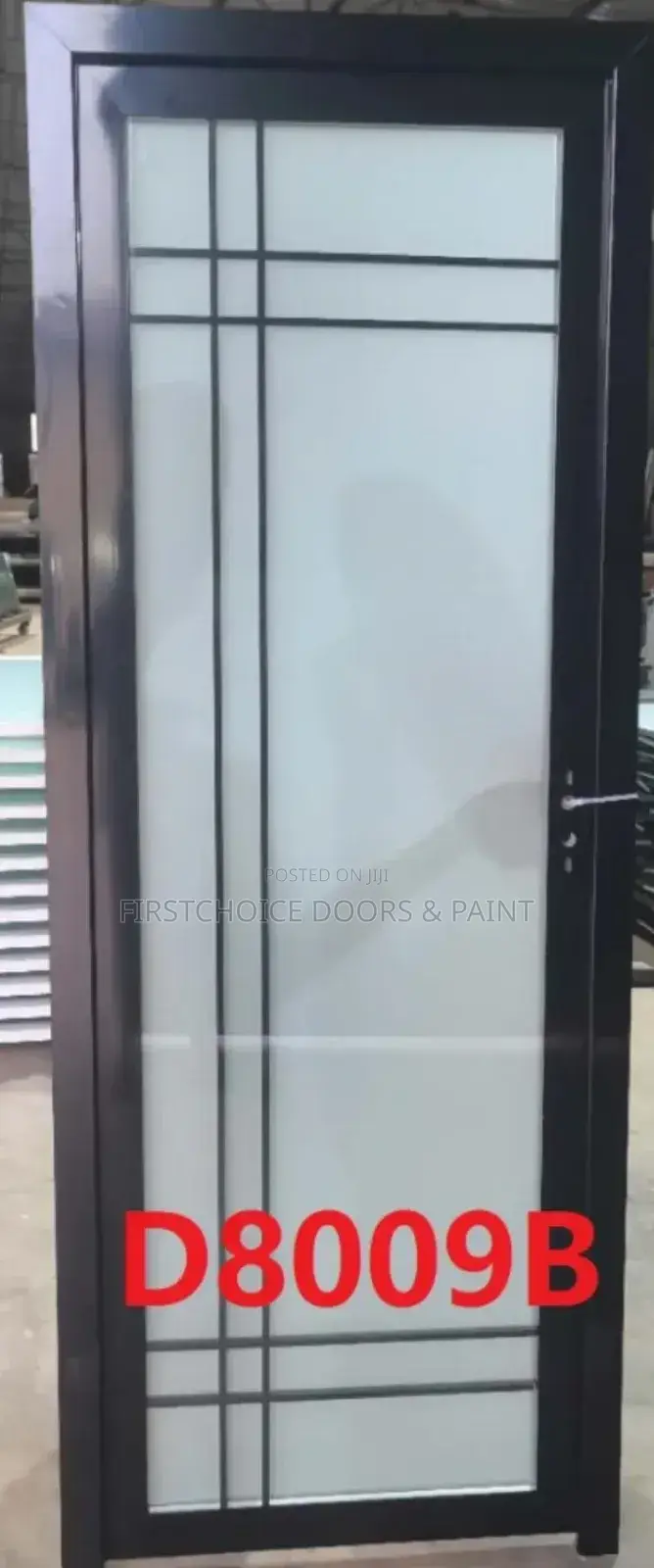2.5 by 7ft Toughened Glass Bathroom Door