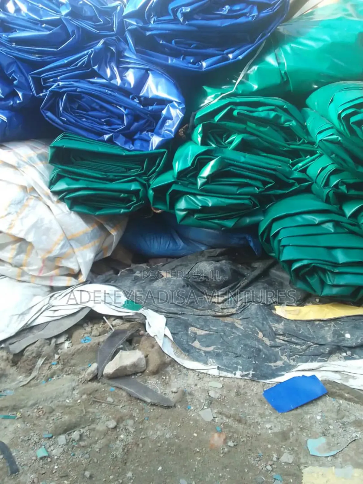 First Quality of Rubber Tarpaulin Tarpolin in Size