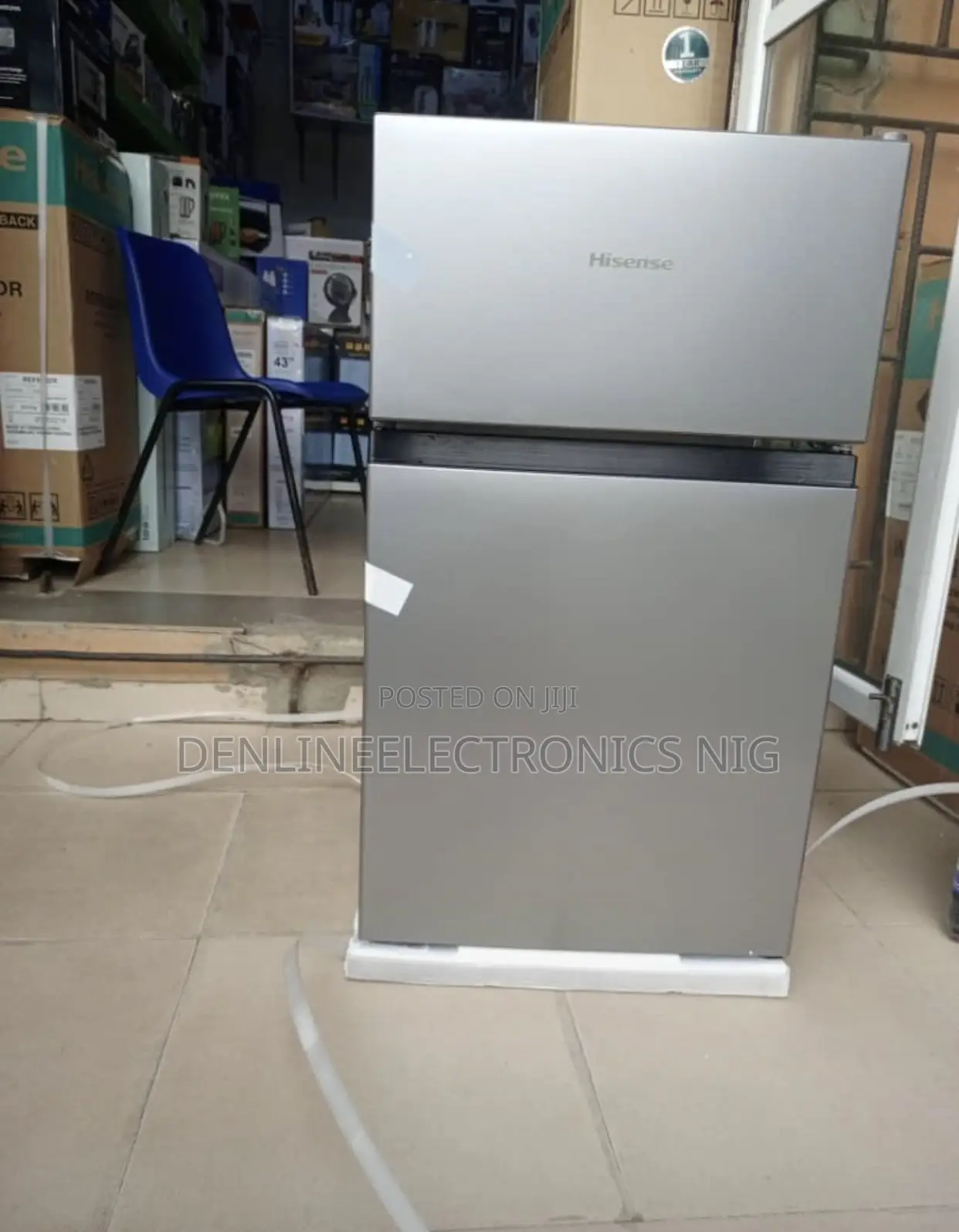 Brand New Hisense 100 Literstable Top Double Door Refrigerator Fridge