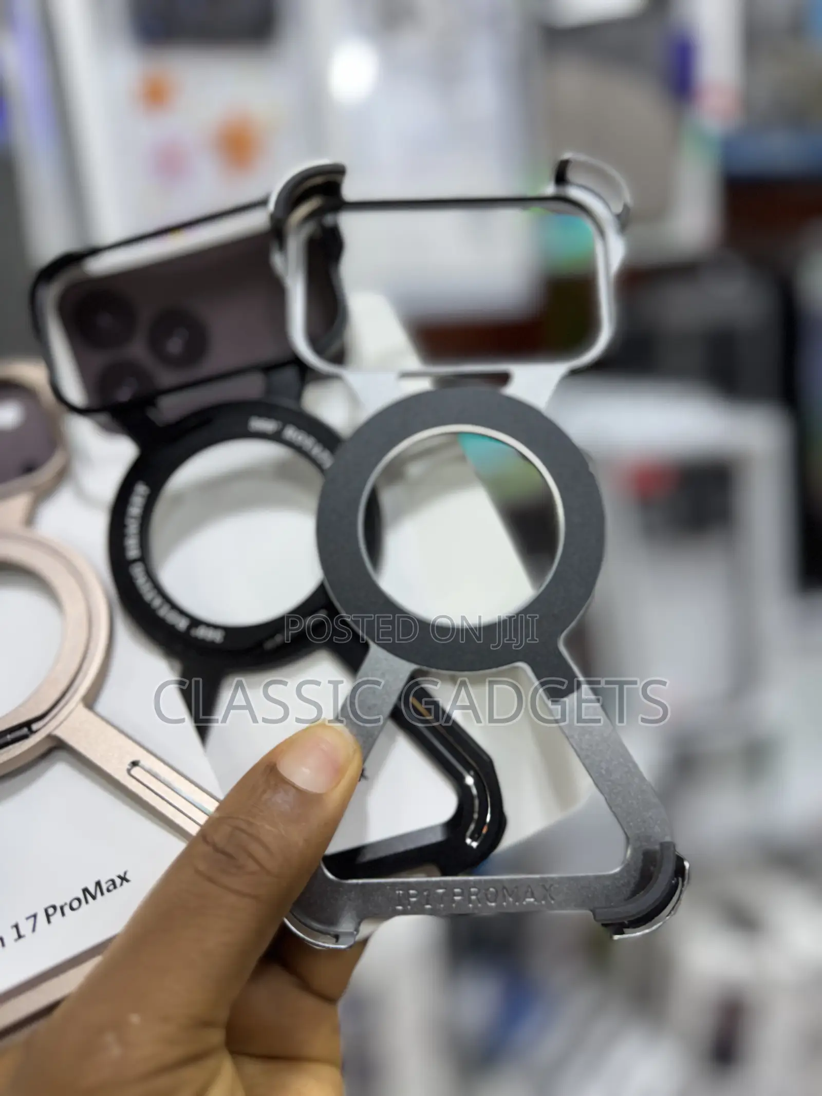 S Frameless Ultra Thing Case With Magnetic Stand for iPhone 17 Promax