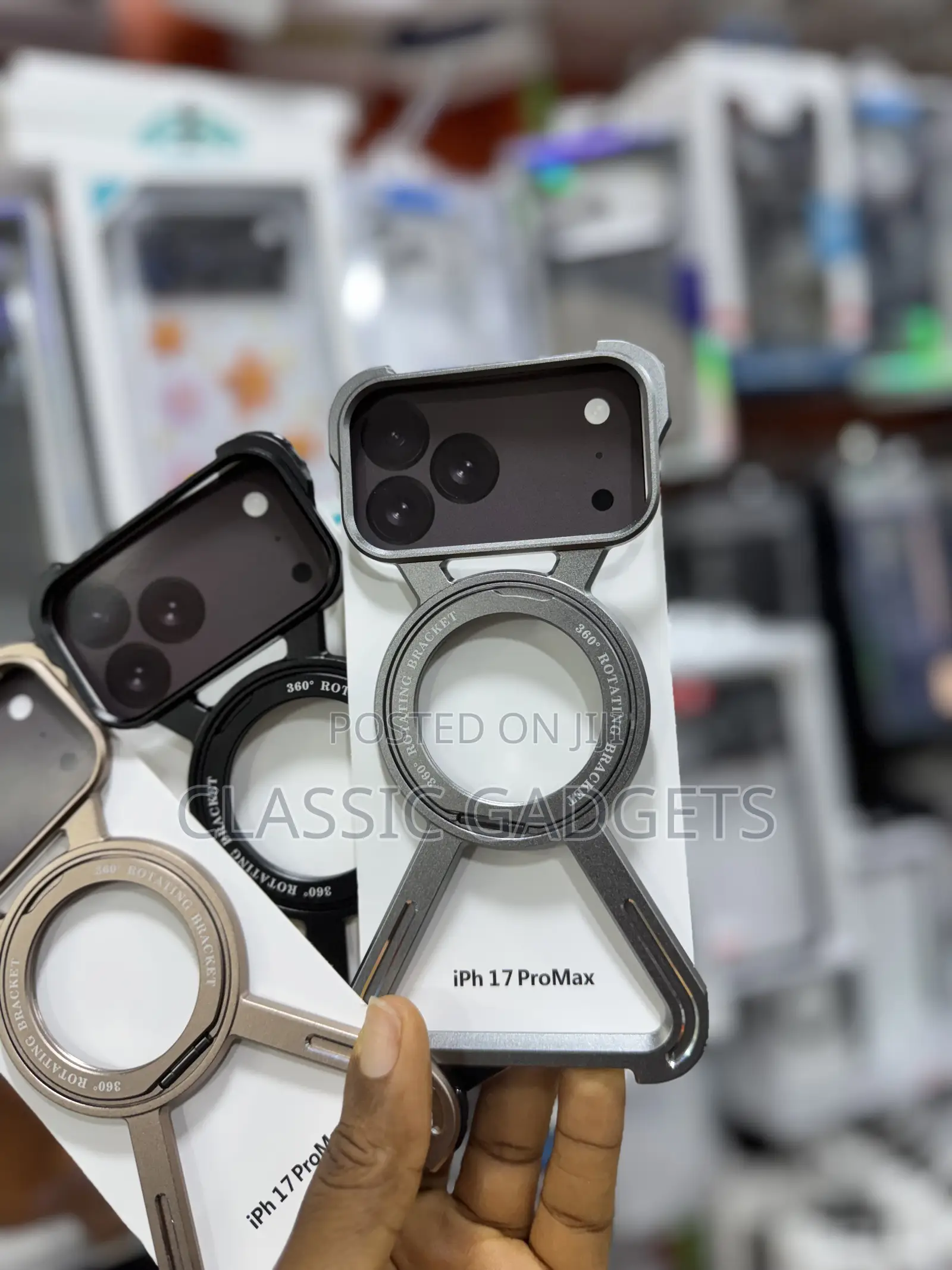 S Frameless Ultra Thing Case With Magnetic Stand for iPhone 17 Promax