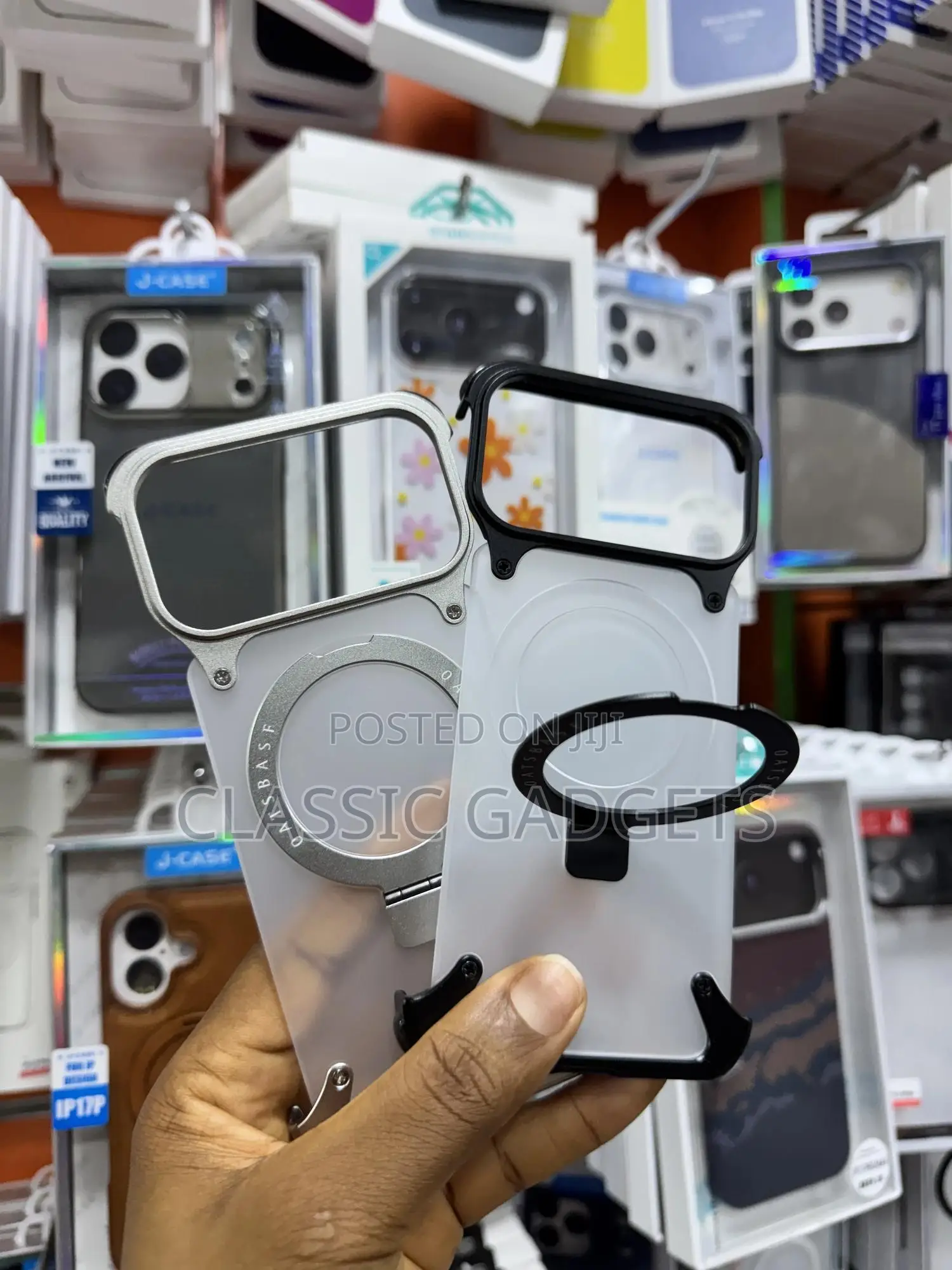 Rugged Aluminium Alloy Metal Rimless Case for iPhone 17 Pro Max