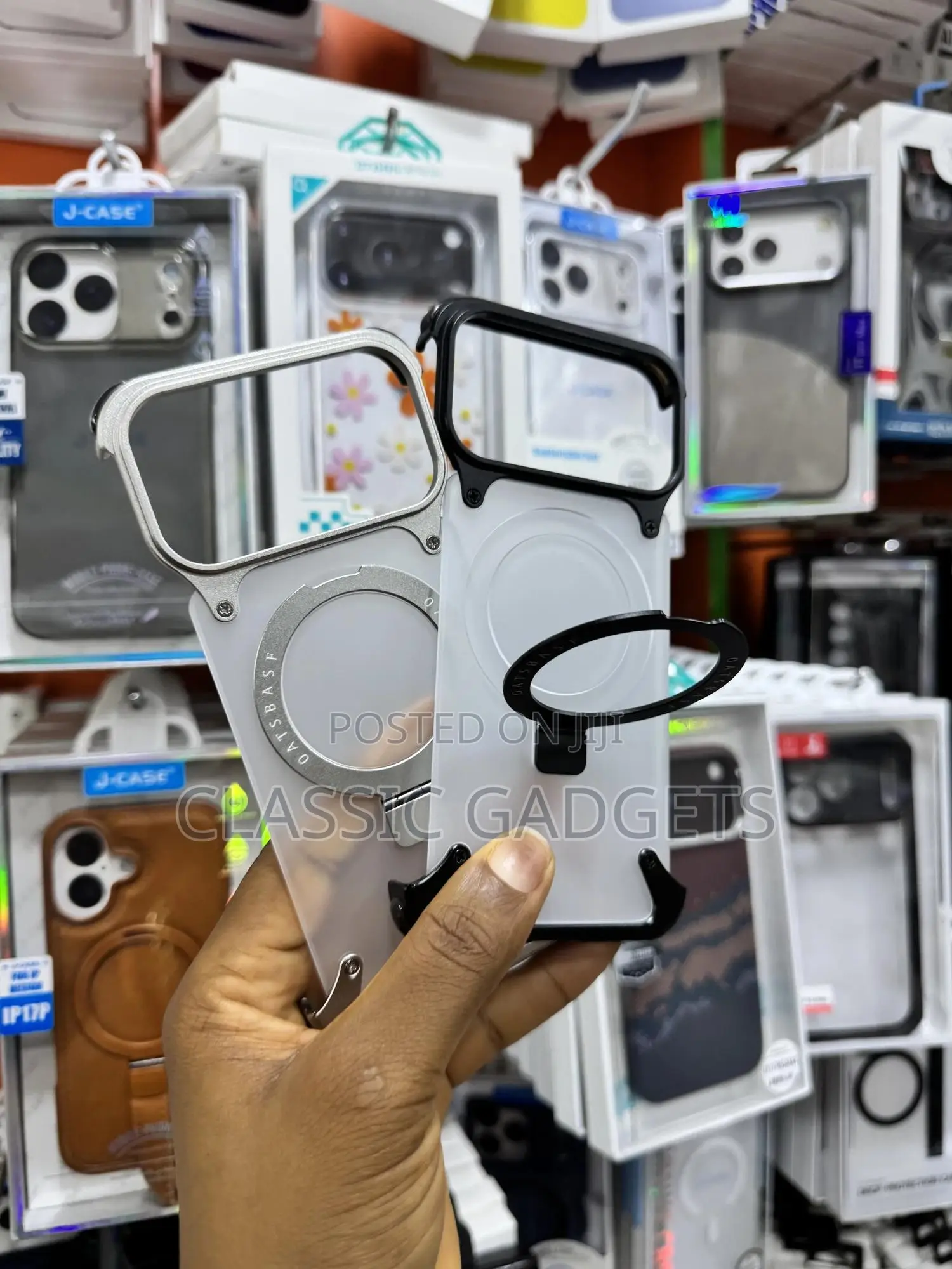 Rugged Aluminium Alloy Metal Rimless Case for iPhone 17 Pro Max