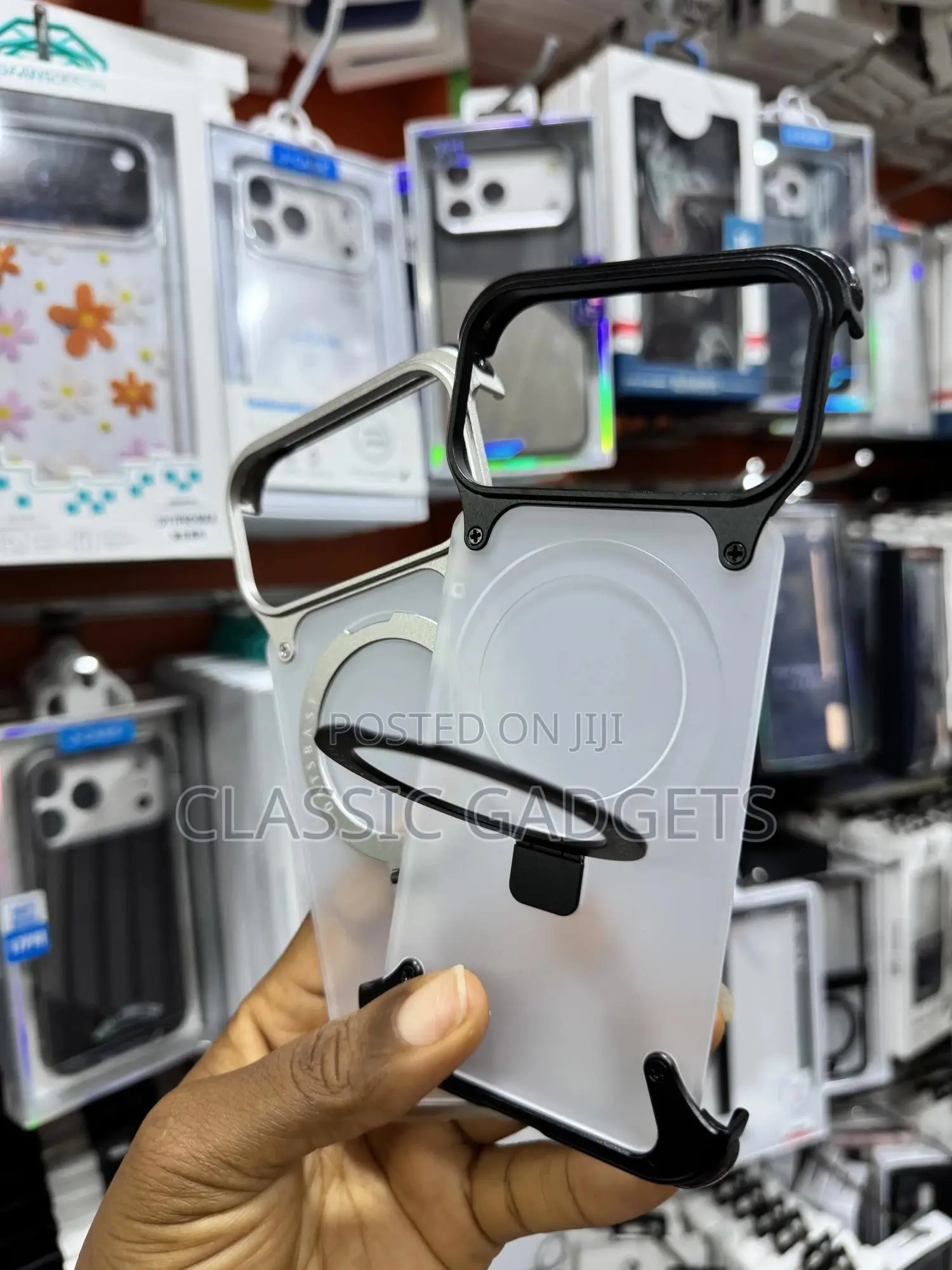 Rugged Aluminium Alloy Metal Rimless Case for iPhone 17 Pro Max