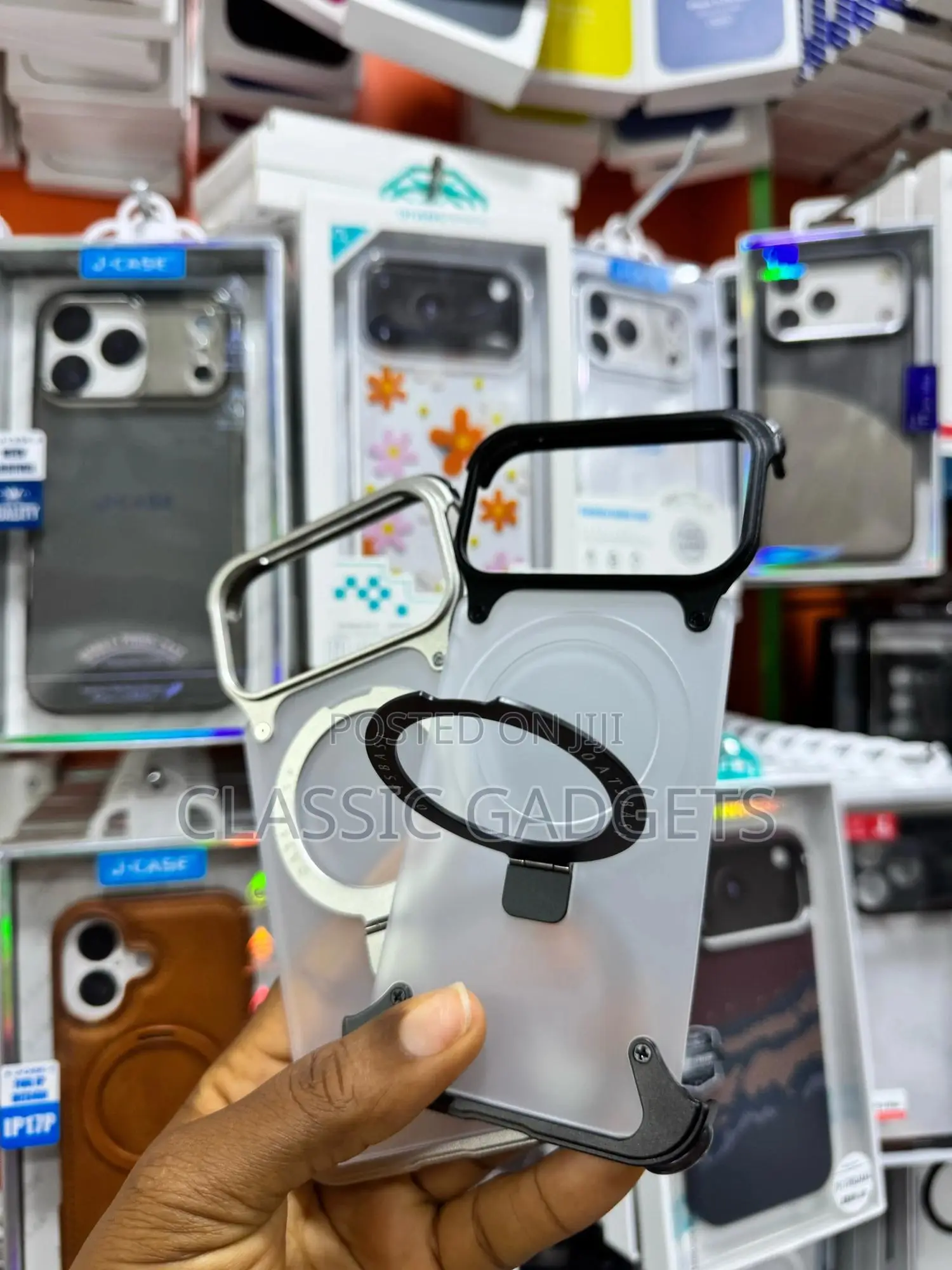 Rugged Aluminium Alloy Metal Rimless Case for iPhone 17 Pro Max