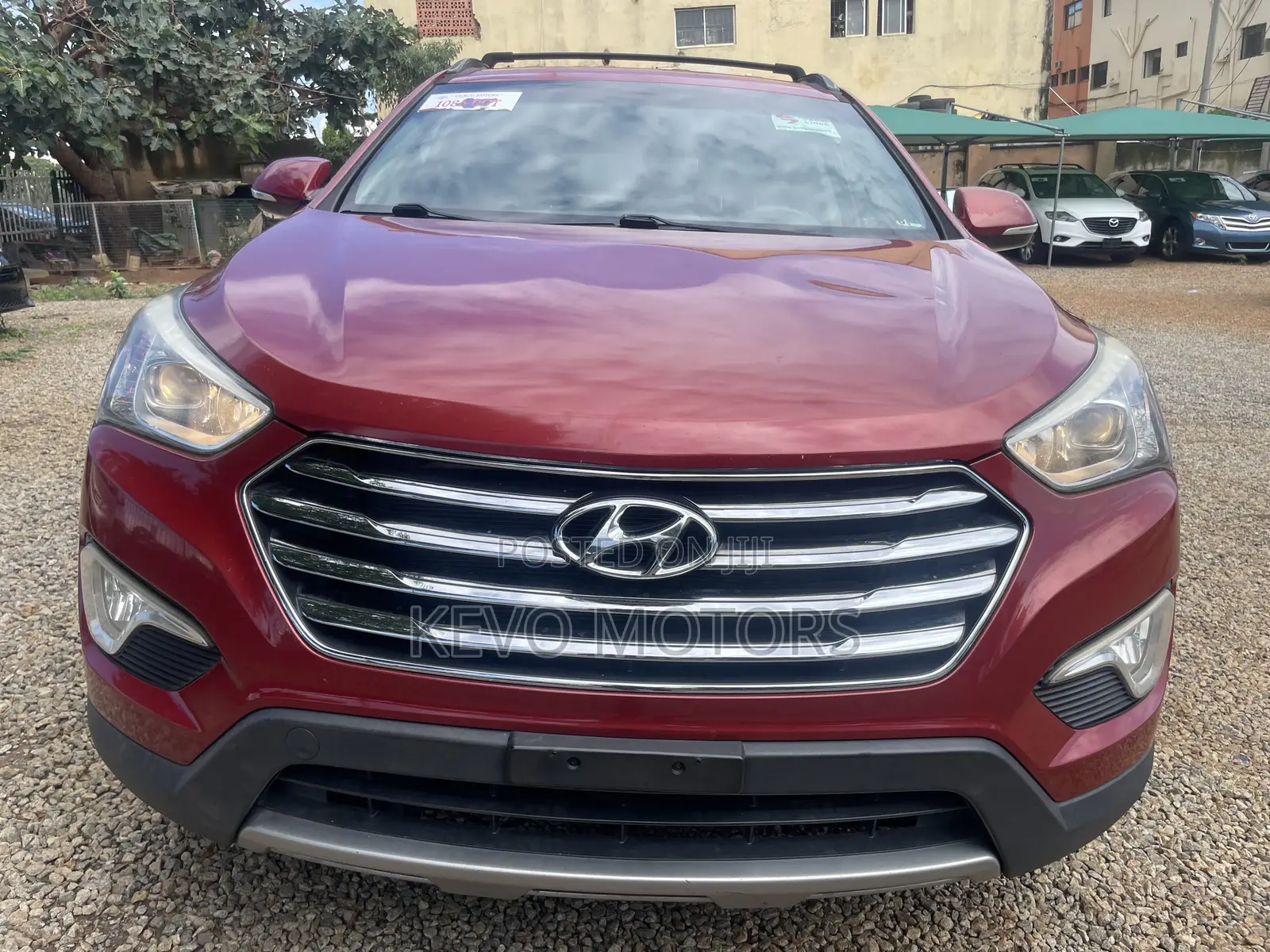 Hyundai Santa Fe Limited 4dr SUV AWD (3.3L 6cyl 6A) 2014 Red