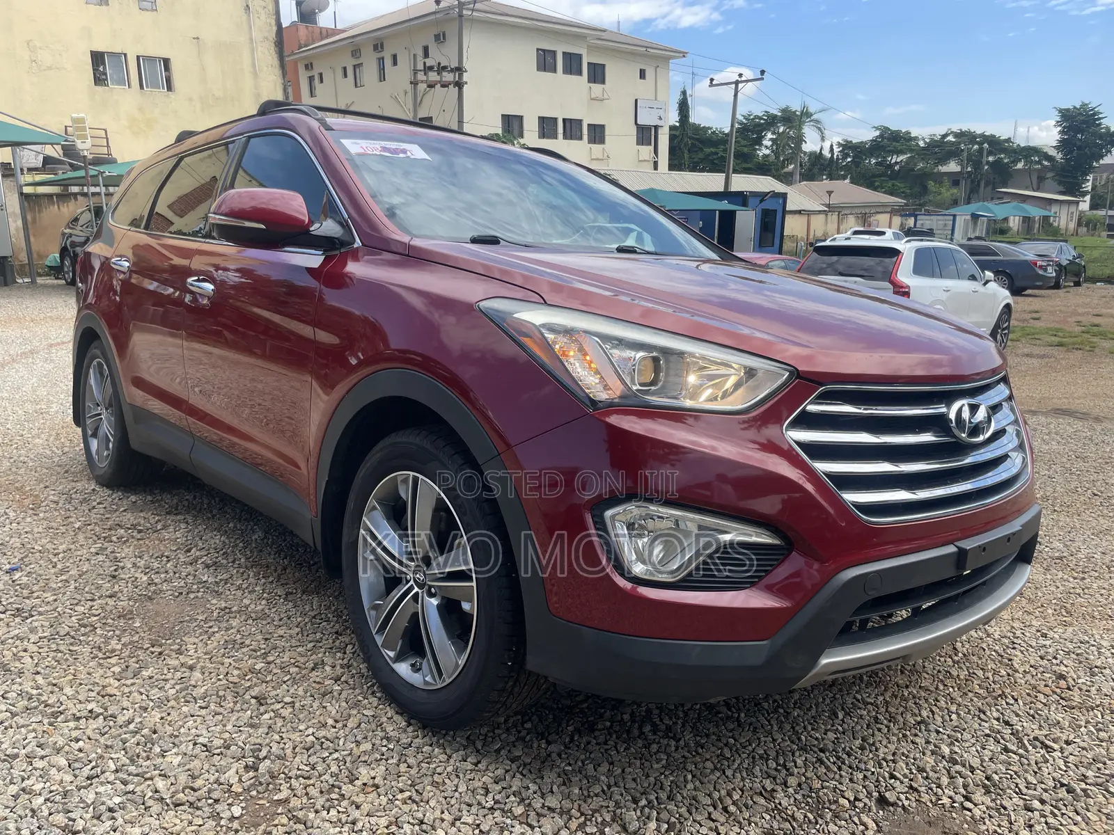 Hyundai Santa Fe Limited 4dr SUV AWD (3.3L 6cyl 6A) 2014 Red