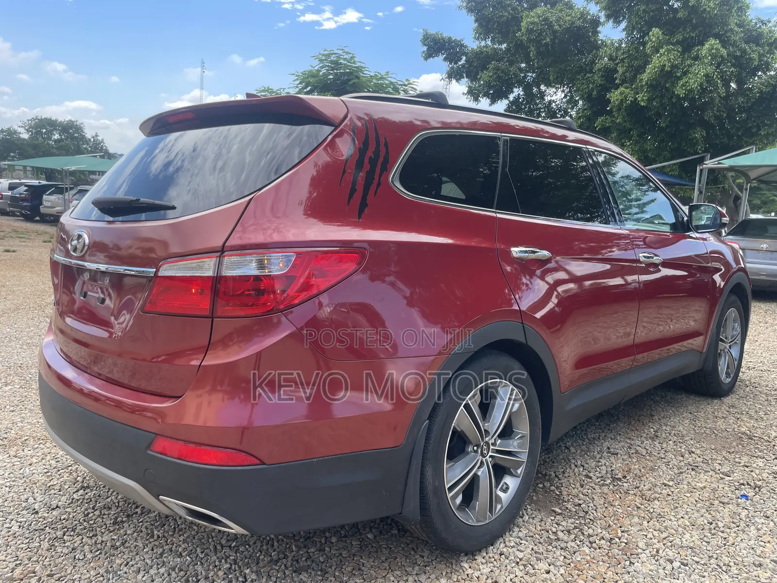 Hyundai Santa Fe Limited 4dr SUV AWD (3.3L 6cyl 6A) 2014 Red