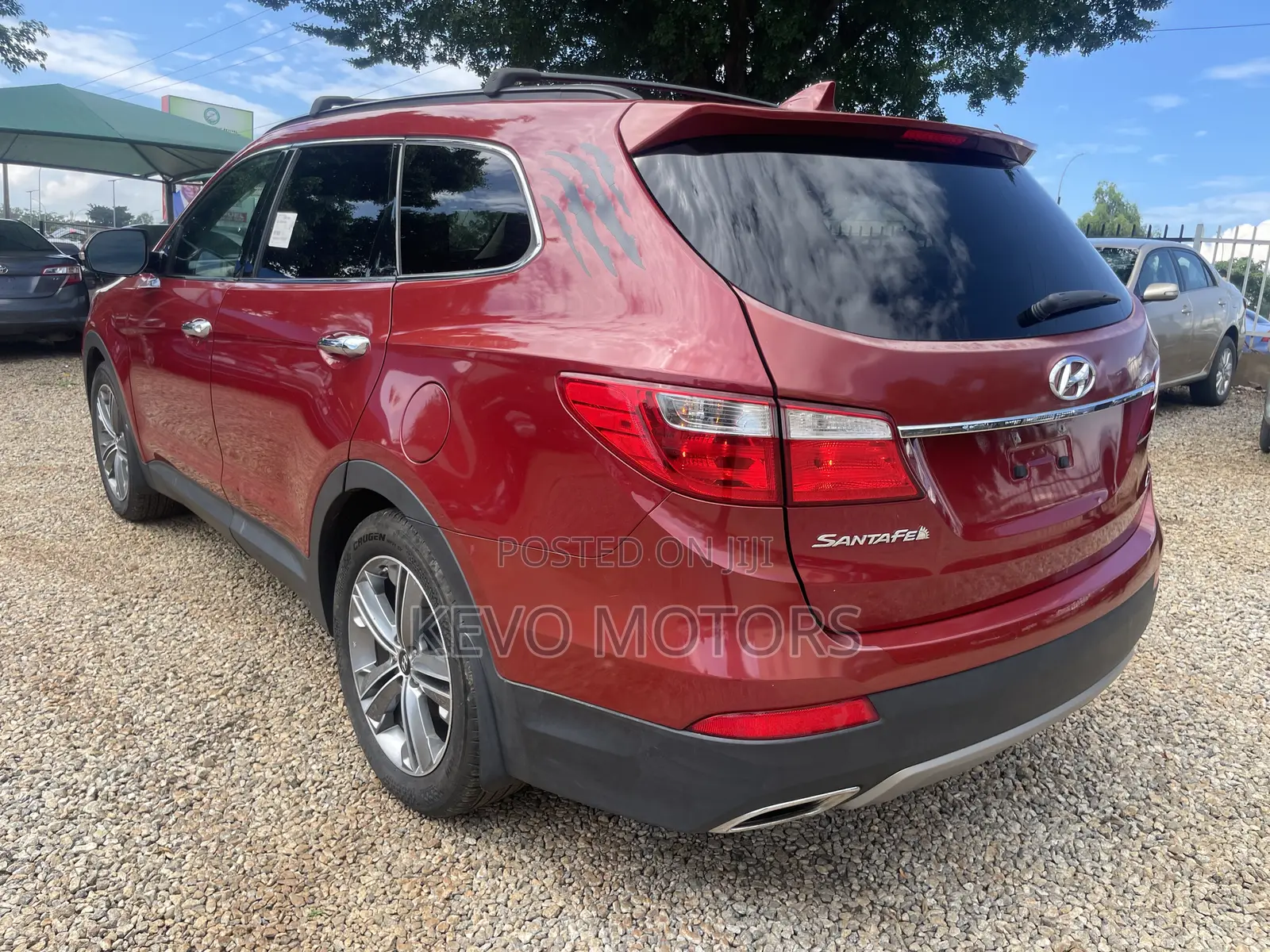 Hyundai Santa Fe Limited 4dr SUV AWD (3.3L 6cyl 6A) 2014 Red