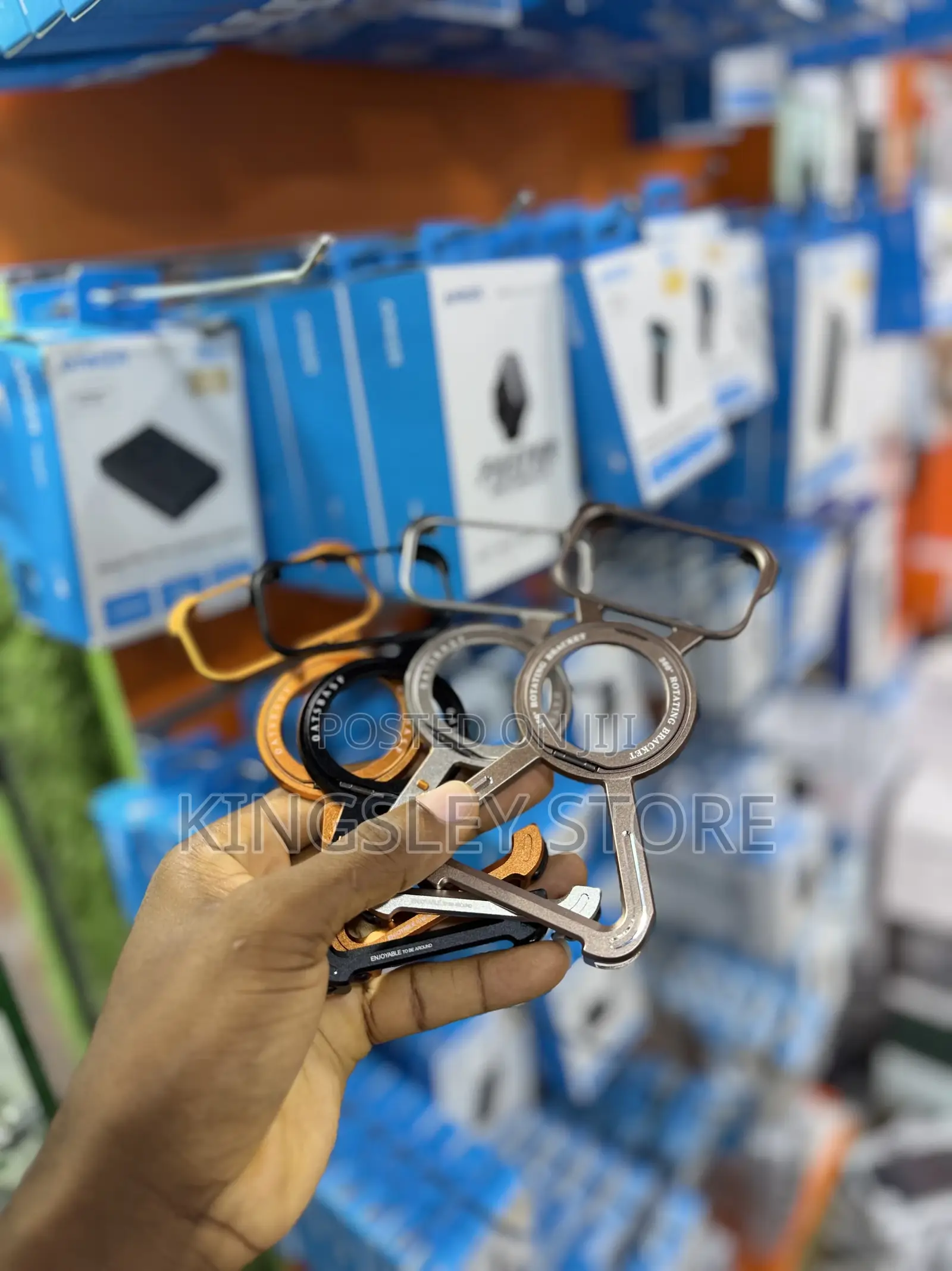 Sleek Z Metal Case With 360° Rotating Ring Stand for iPhone 17 Pro Max