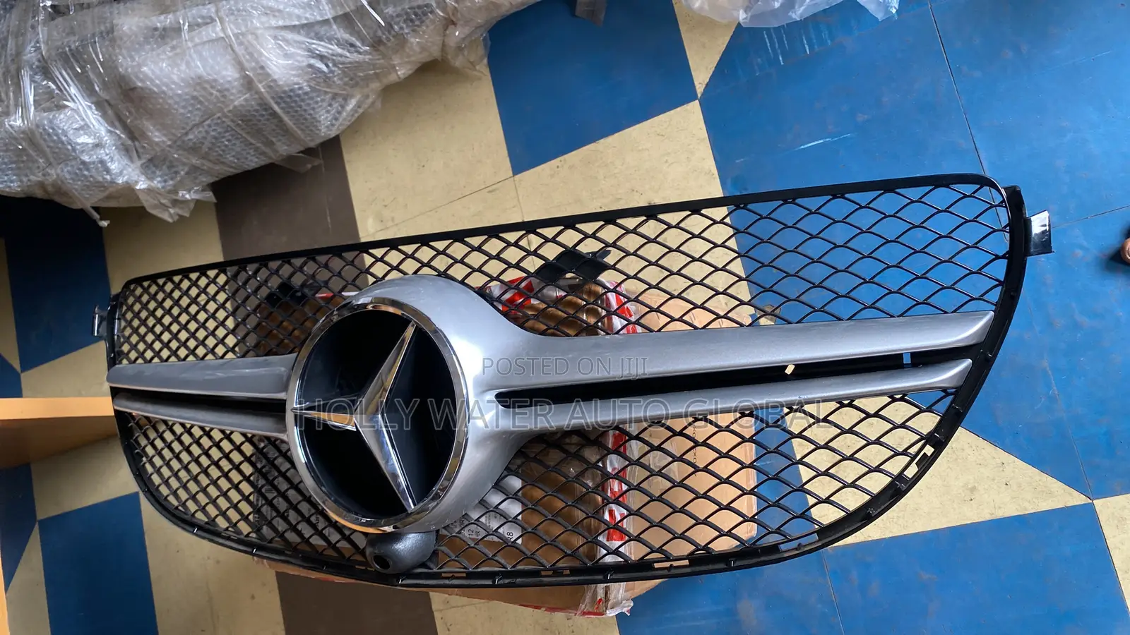 Gle 350 Amg Complete Front Grill Cover 2016-2017-2018 Model.