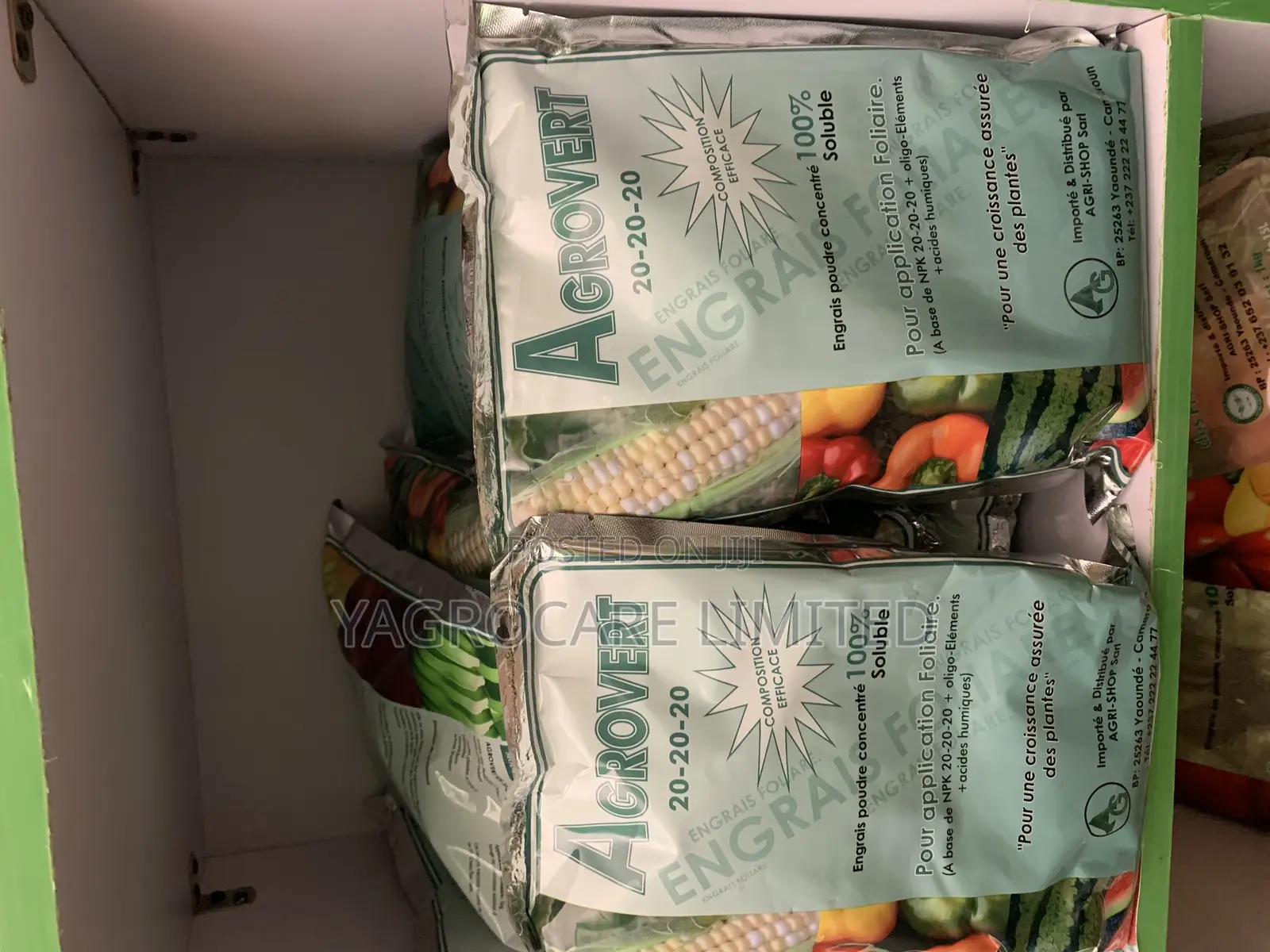 Agrovert 20-20-20 (Foliar Fertilizer)