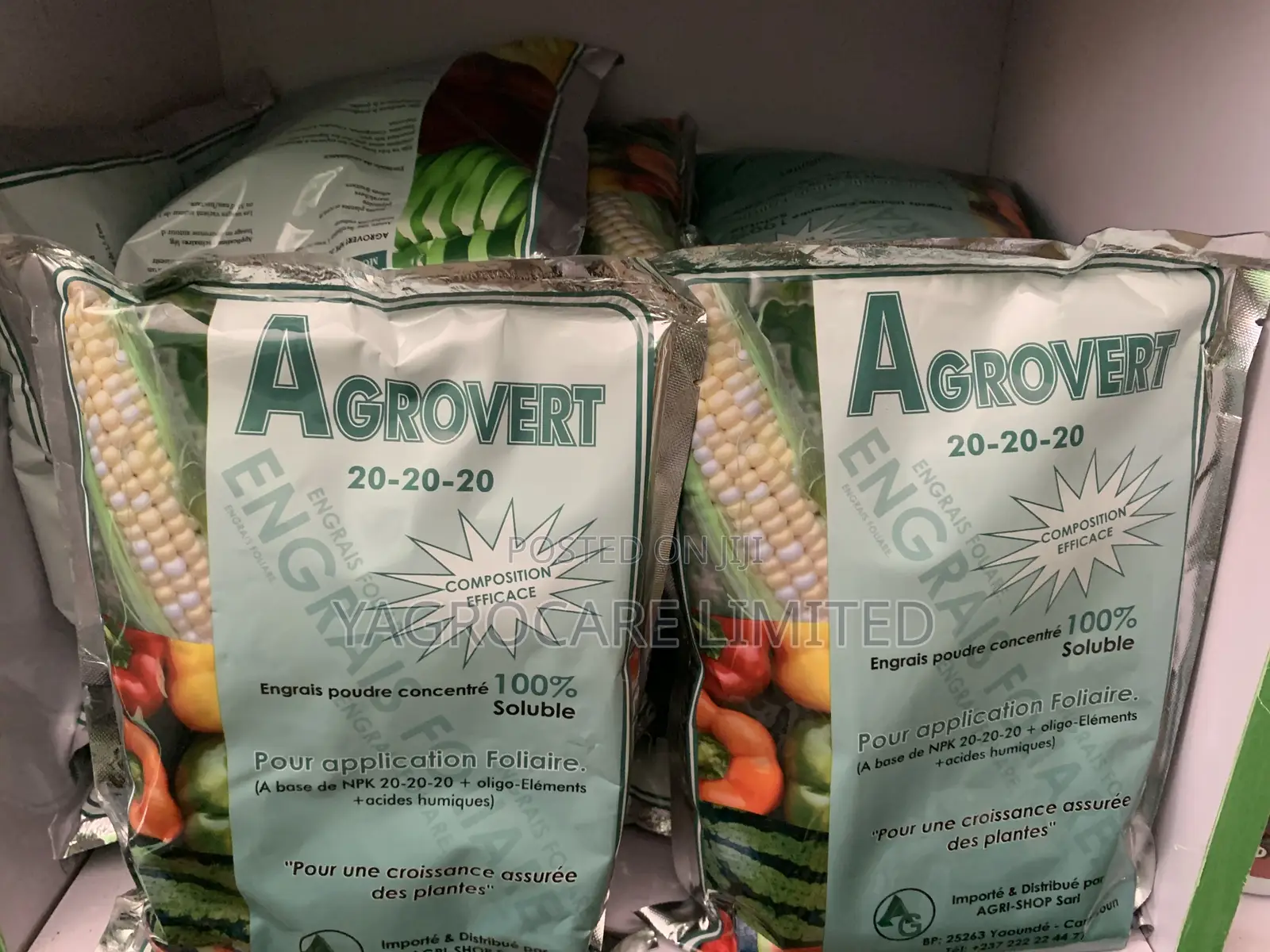 Agrovert 20-20-20 (Foliar Fertilizer)