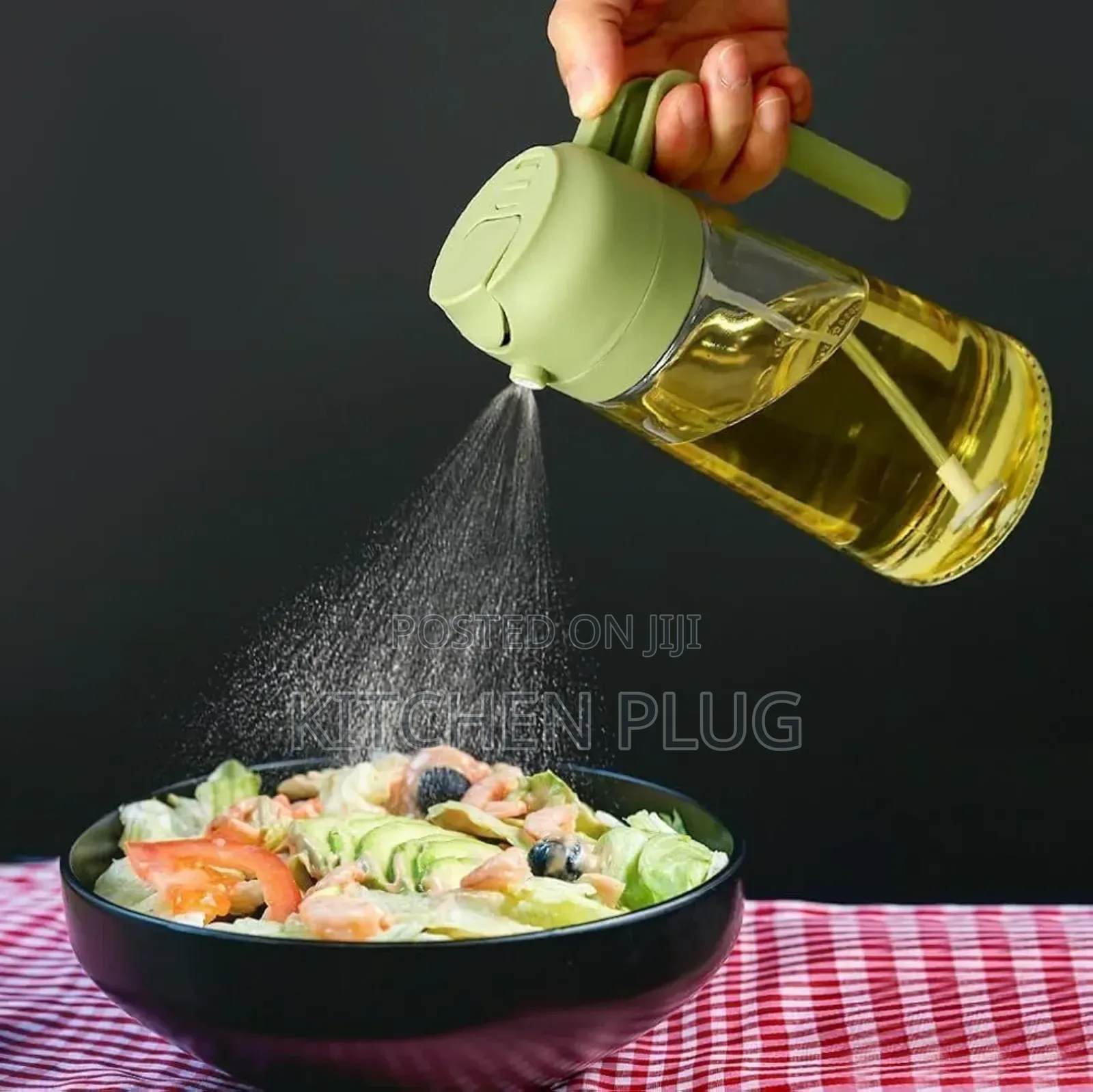 Multi-Function Oil Bottle, / 2-in-1 Oil Sprayer and Dispenser,