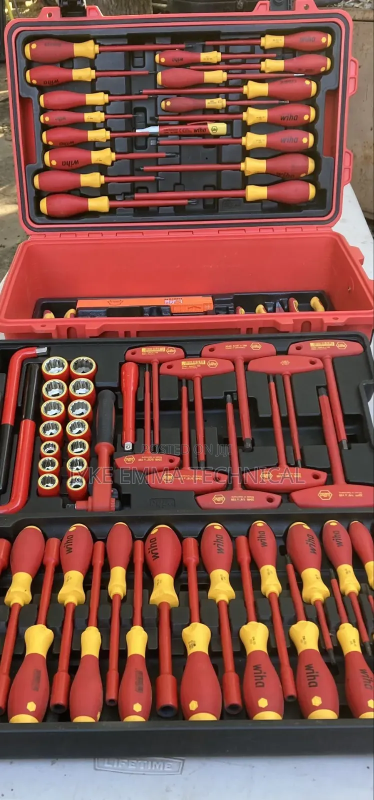 Wiha Insulated1000v Rated 10,000v Tested Tools Kit