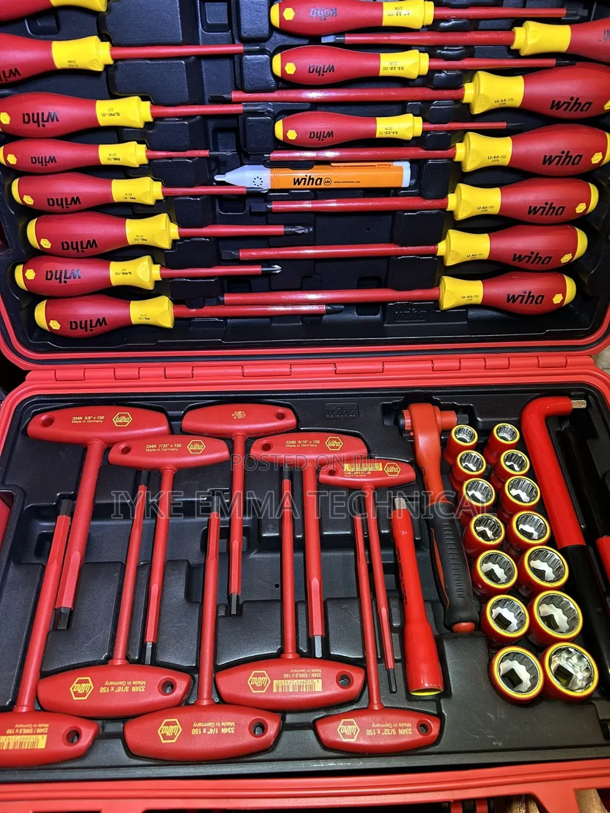 Wiha Insulated1000v Rated 10,000v Tested Tools Kit
